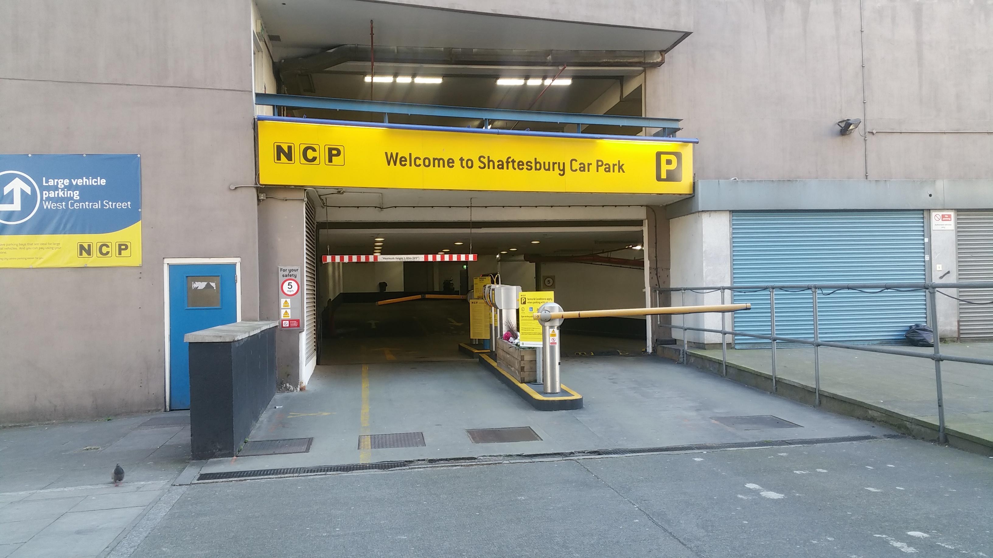 Shaftesbury Parking in London ParkMe