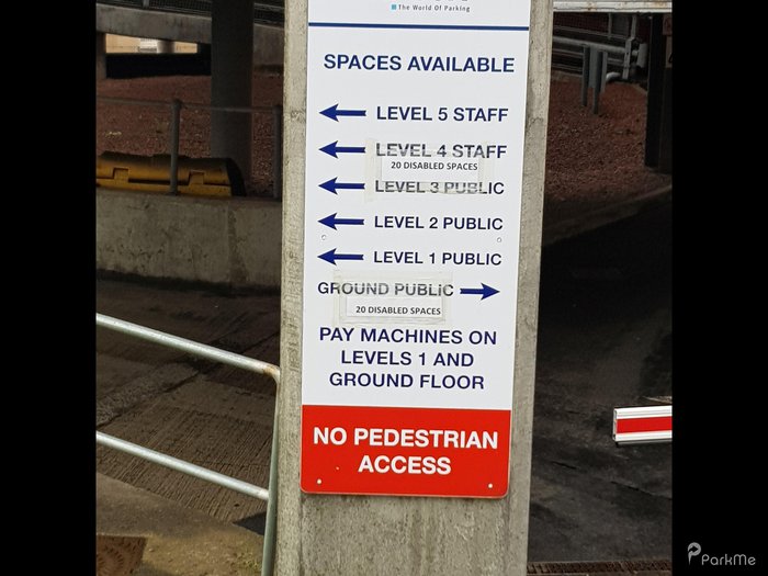 Glasgow Royal Infirmary MultiStorey Car Park Parking in Glasgow ParkMe