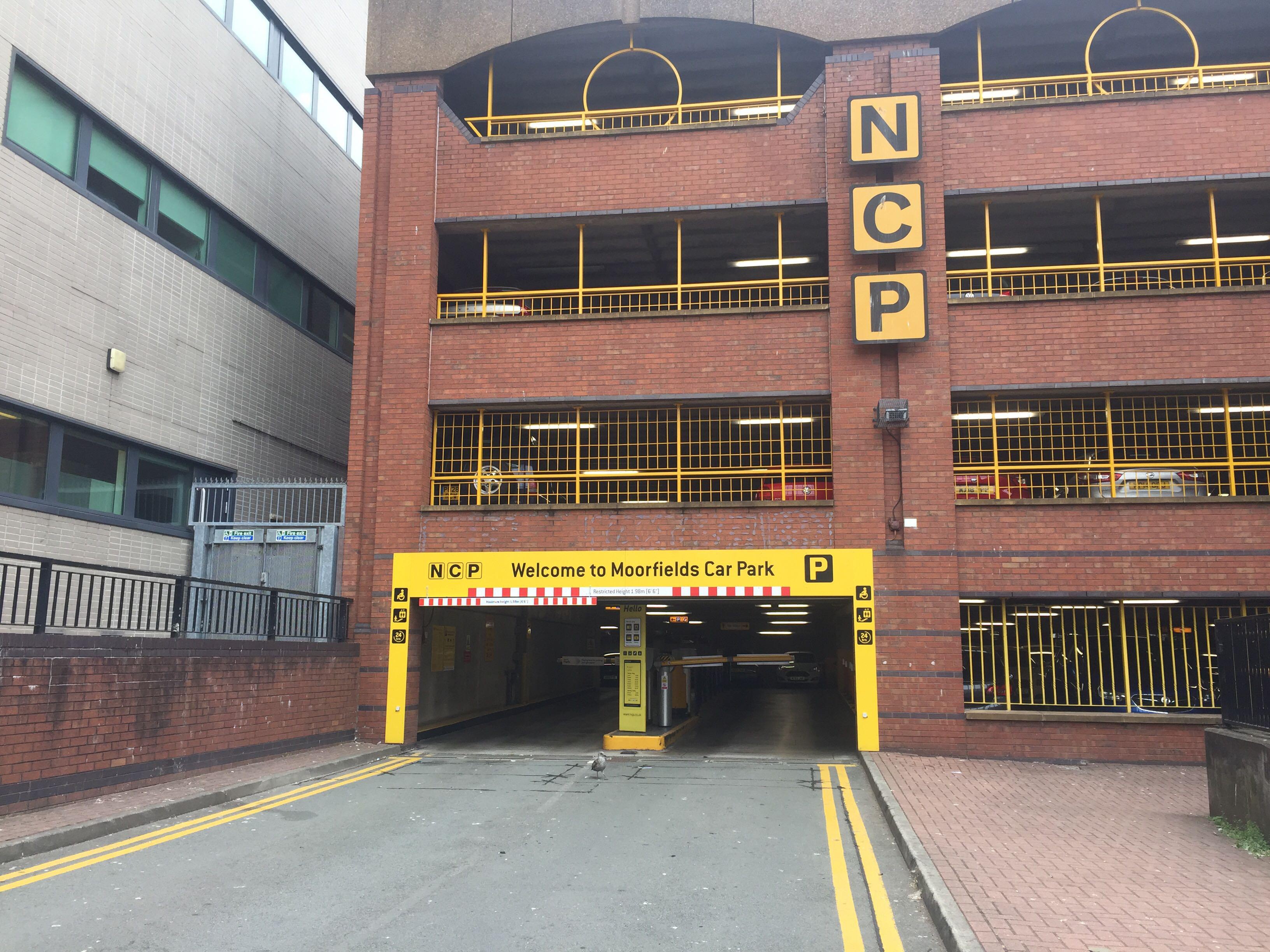 Moorfields Car Park Parking in Liverpool ParkMe