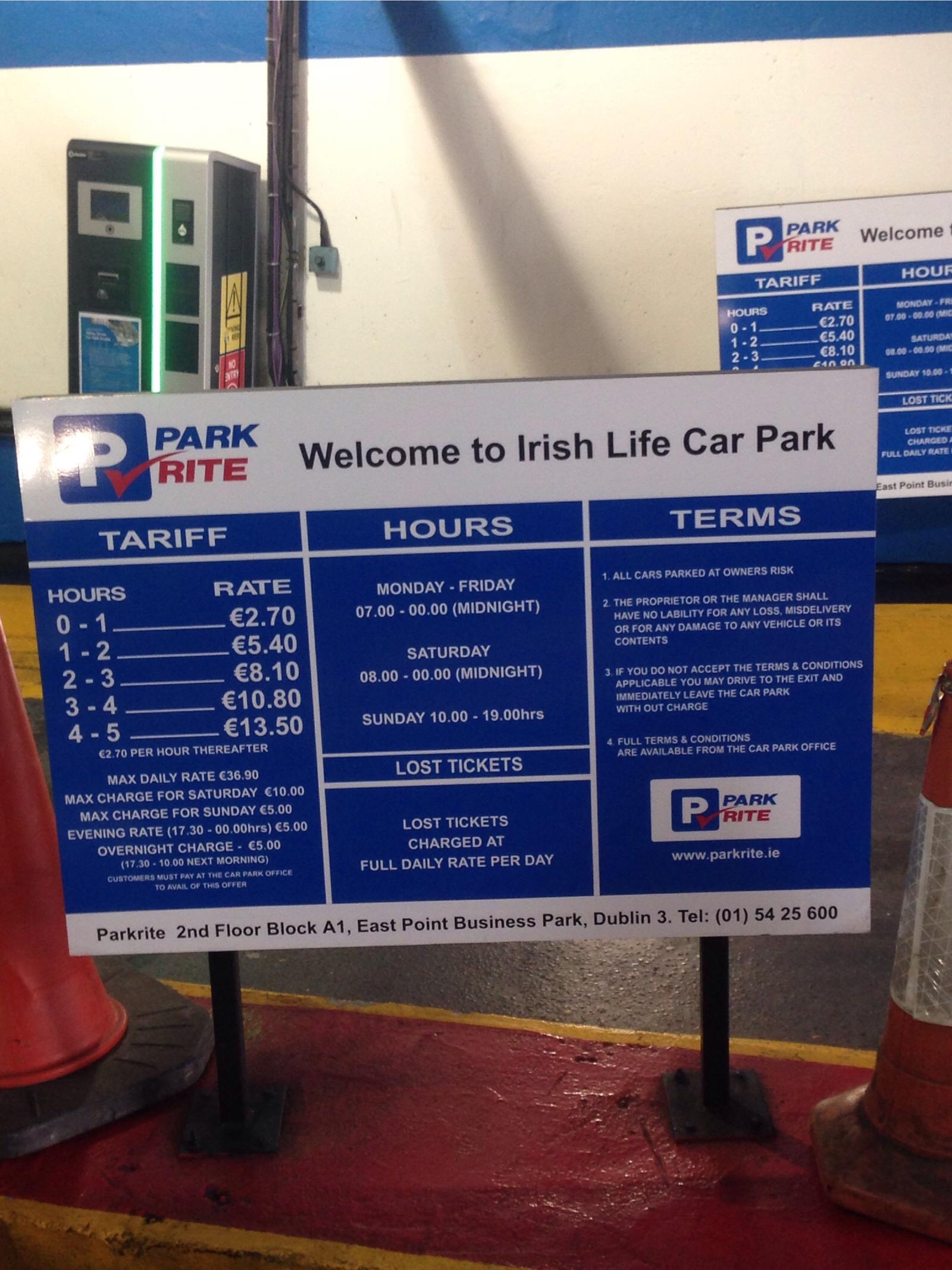 Irish Life Centre Car Park Parking in Dublin ParkMe