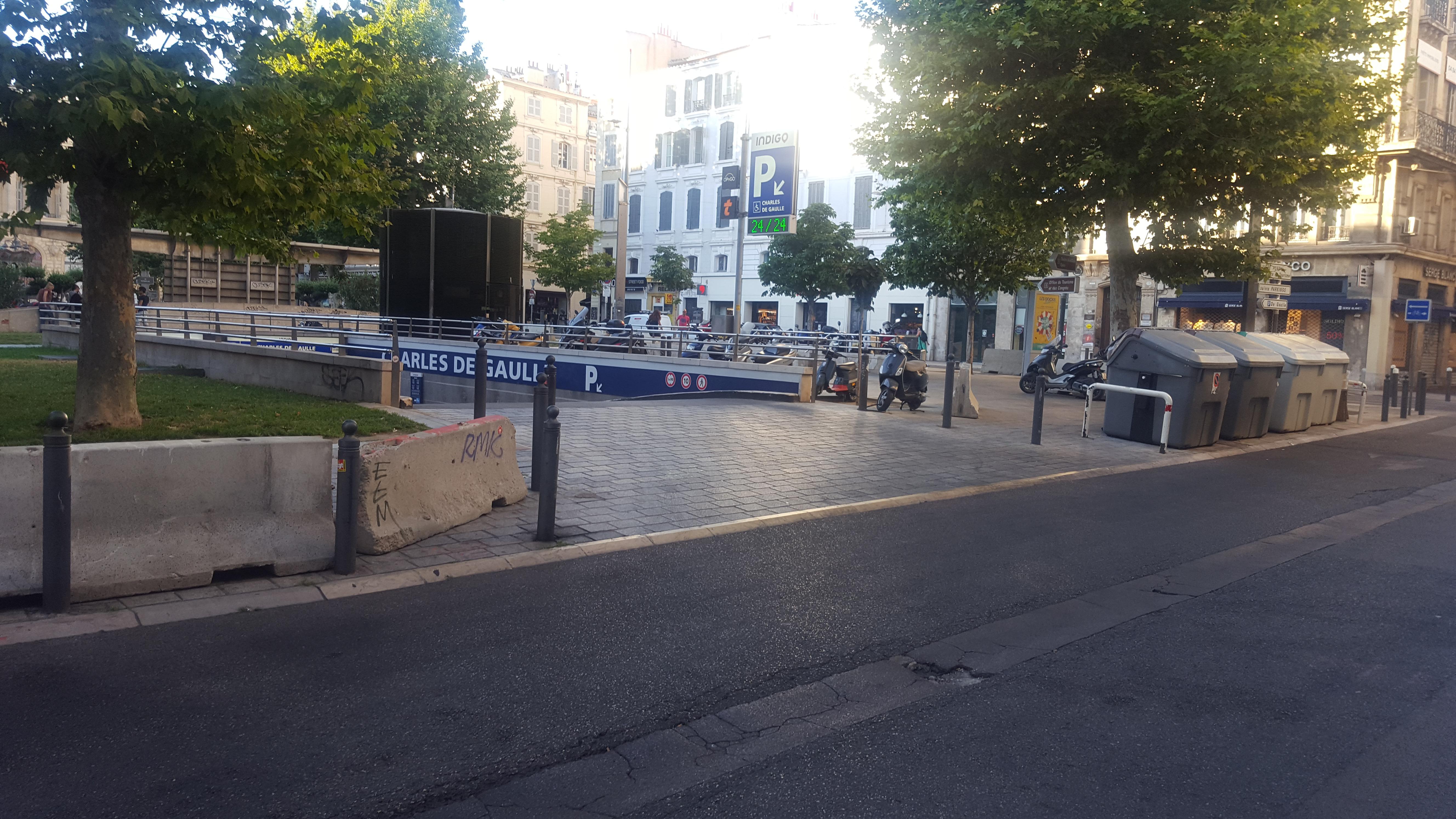 Charles De Gaulle Parking In Marseille Parkme