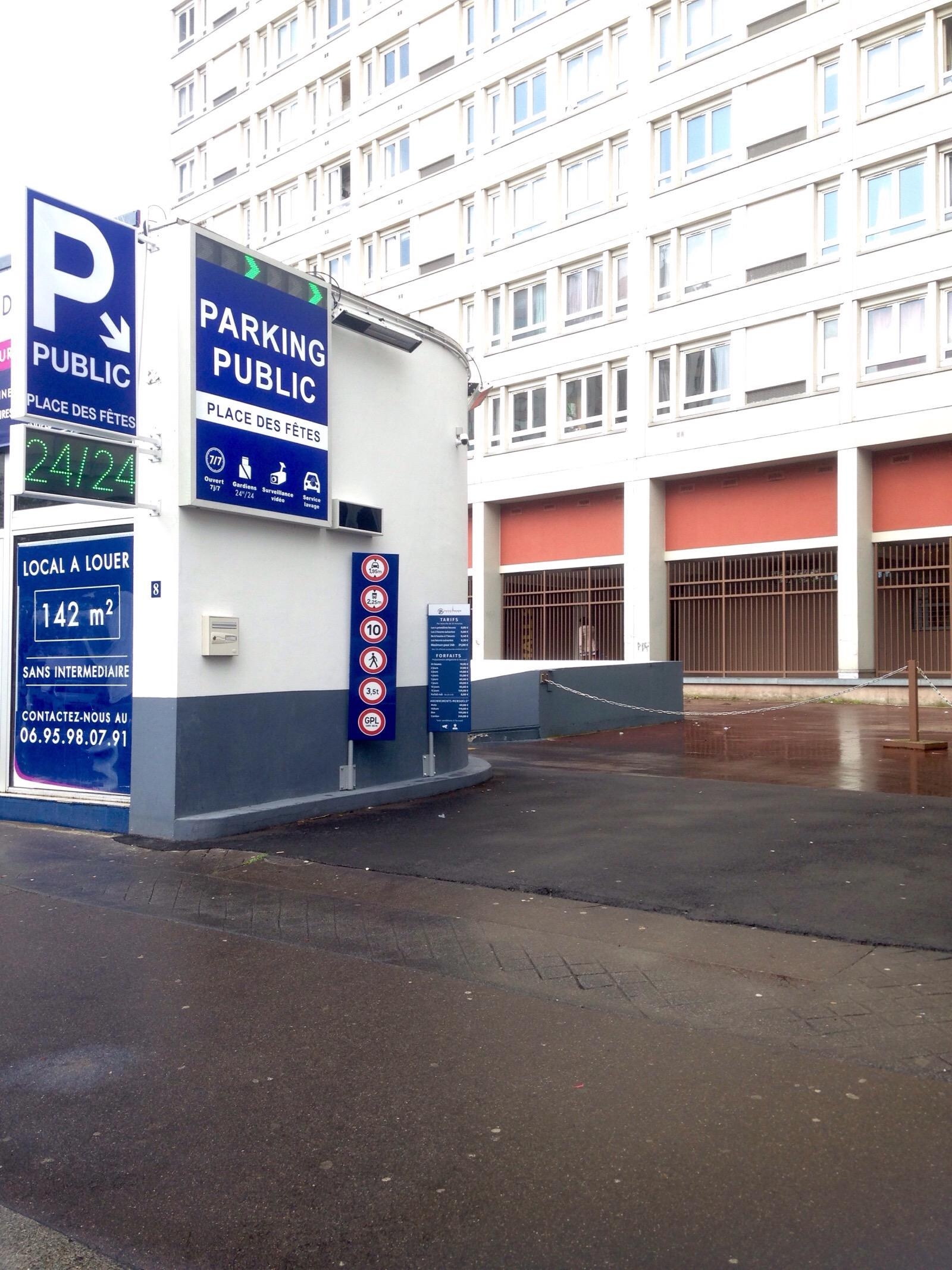 Place Des Fetes Parking In Paris Parkme