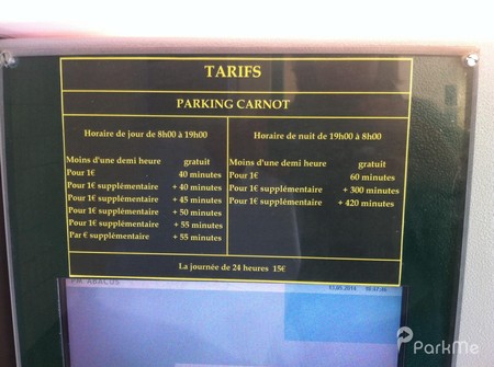 Aix en provence parking tarif