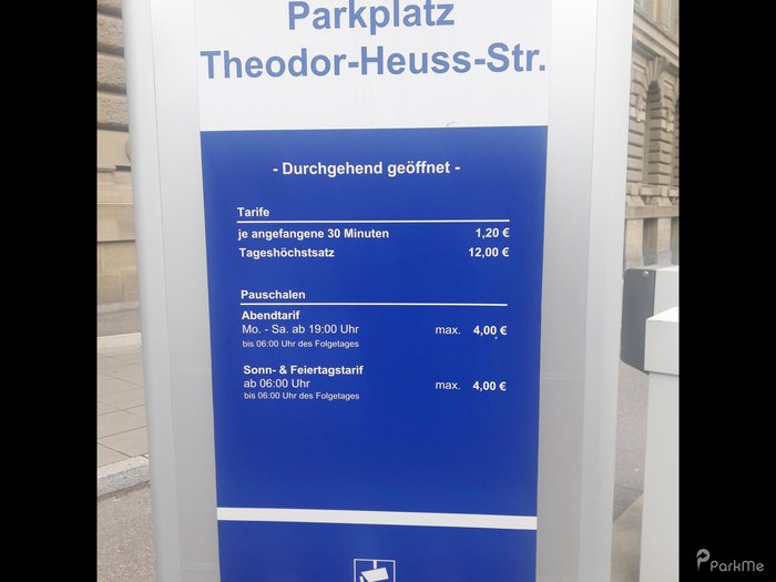 TheodorHeussStraße Parking in Stuttgart ParkMe