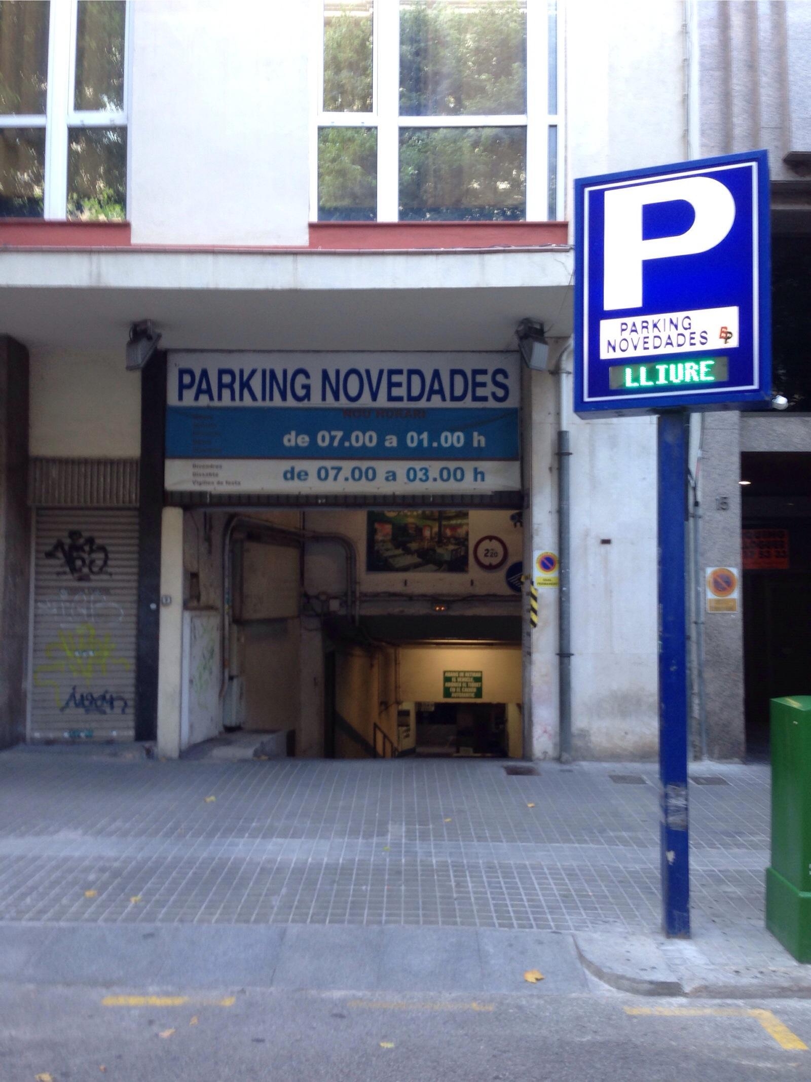 Parking Novedades - Parking in Barcelona | ParkMe