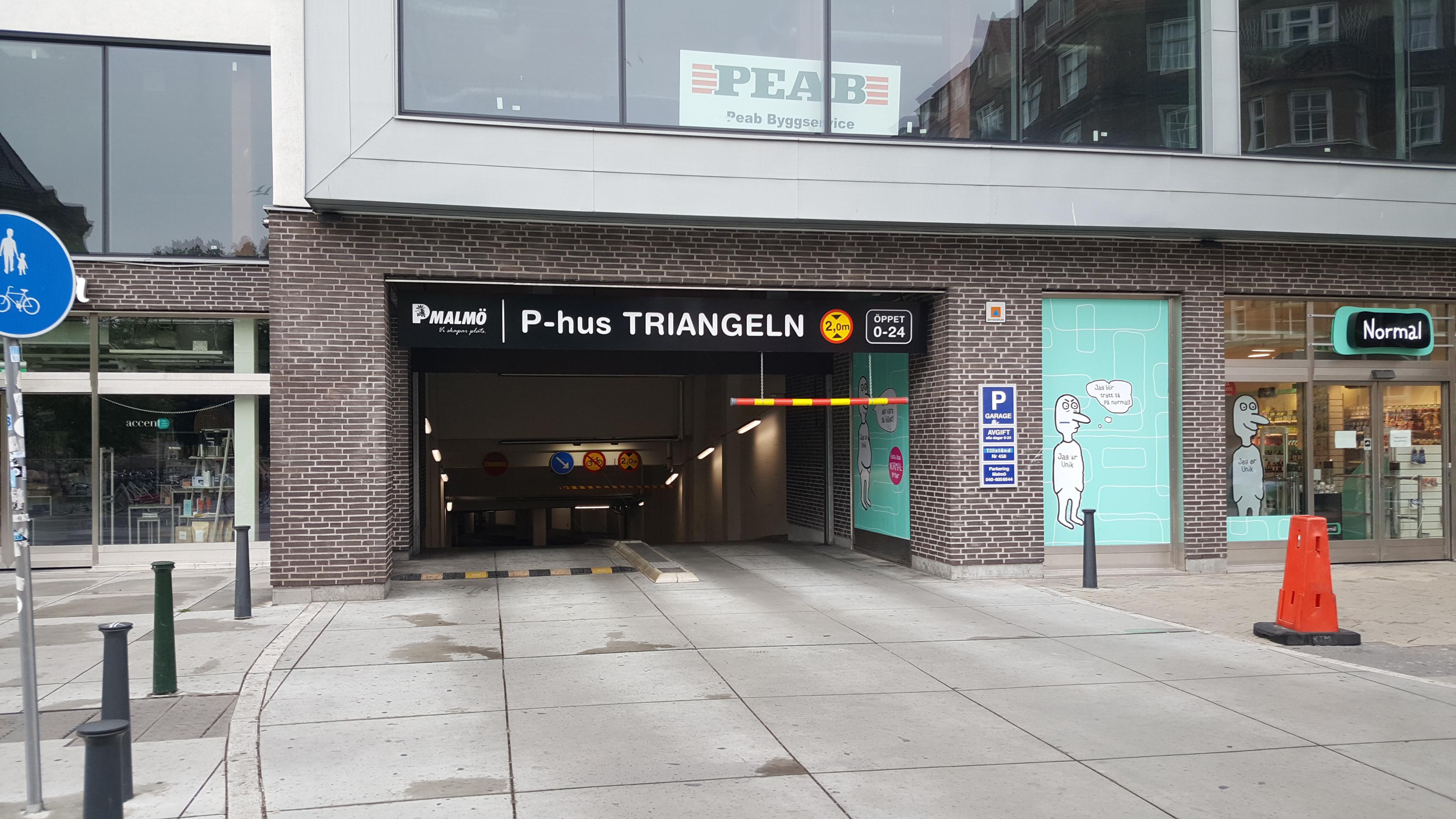 P Hus Triangelns Parkerar I Malm ParkMe