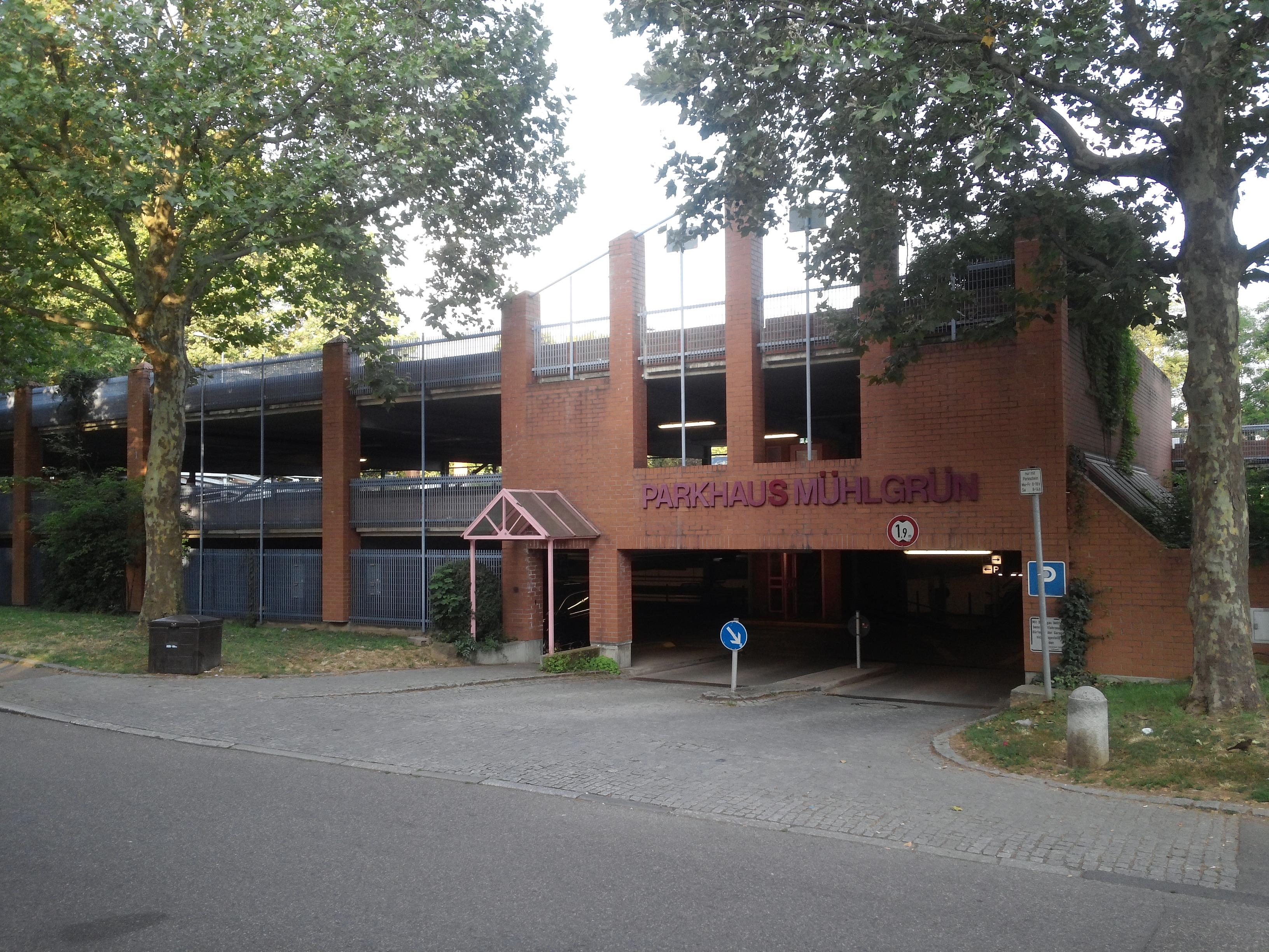 Parkhaus Mühlgrün Parking in Stuttgart ParkMe