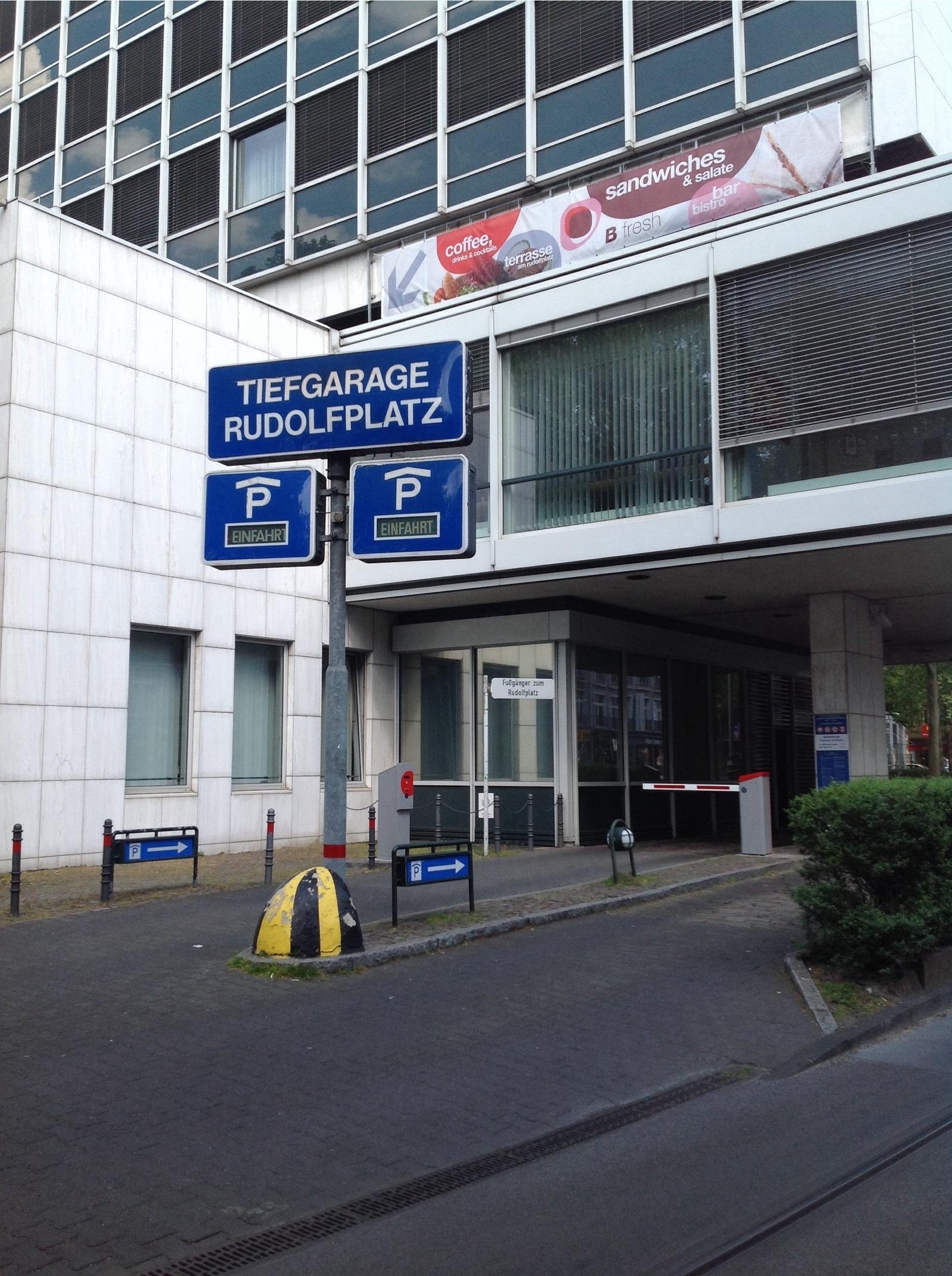 Tiefgarage Rudolfplatz Parking in Köln ParkMe