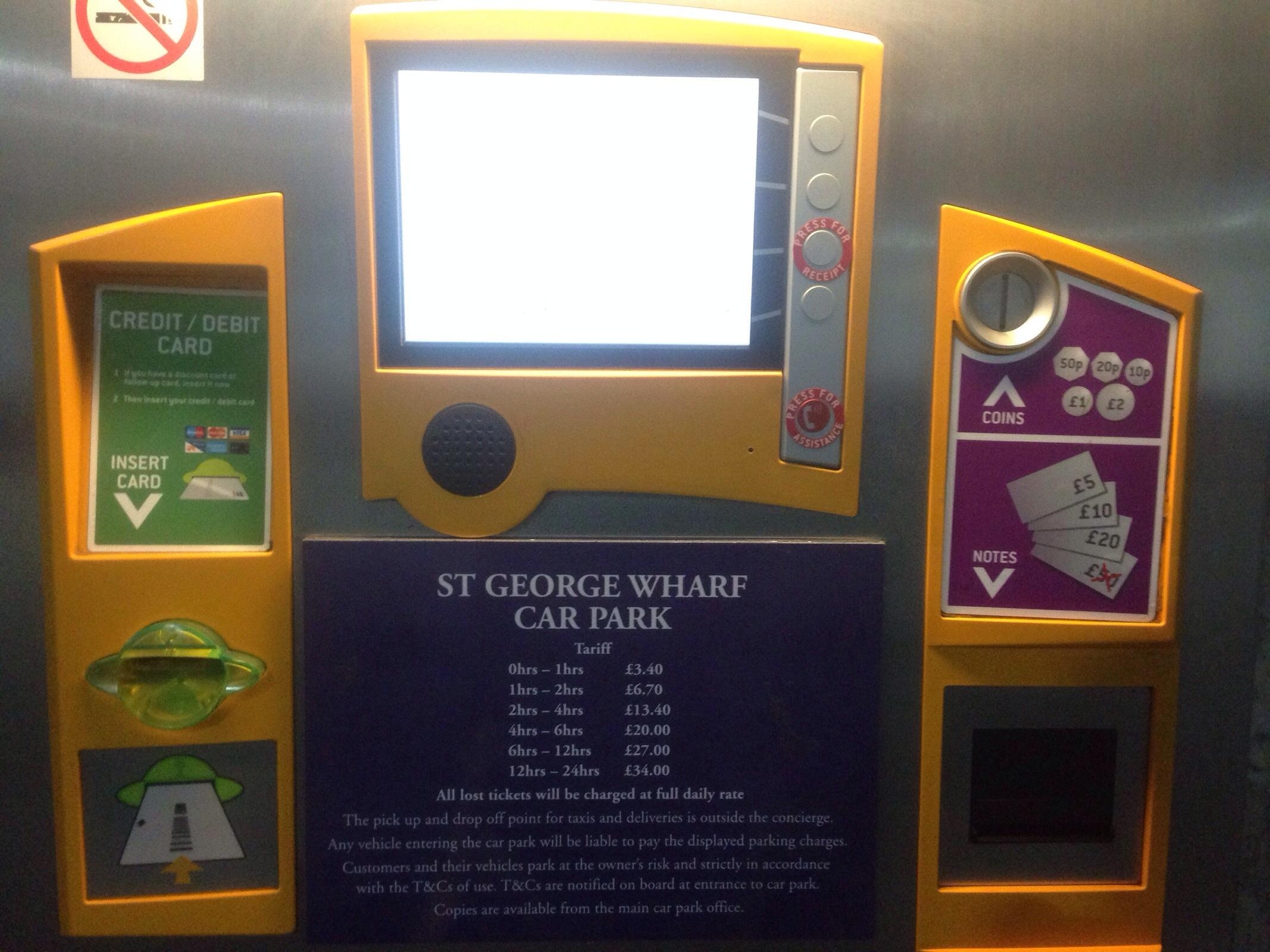 St Wharf Car Park Parking in London ParkMe