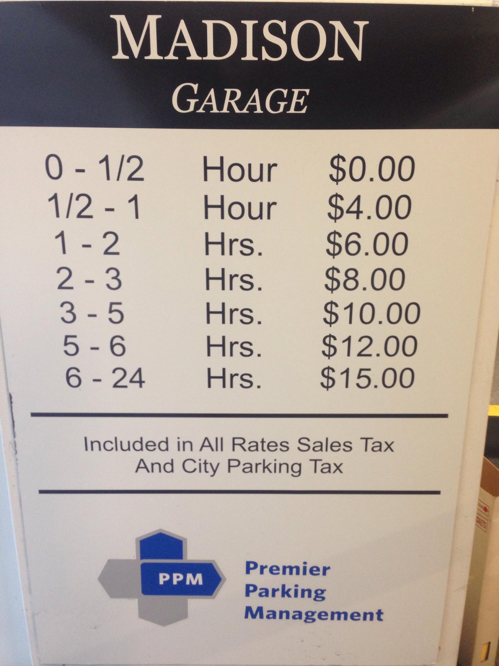 Madison Garage Parking in Seattle ParkMe