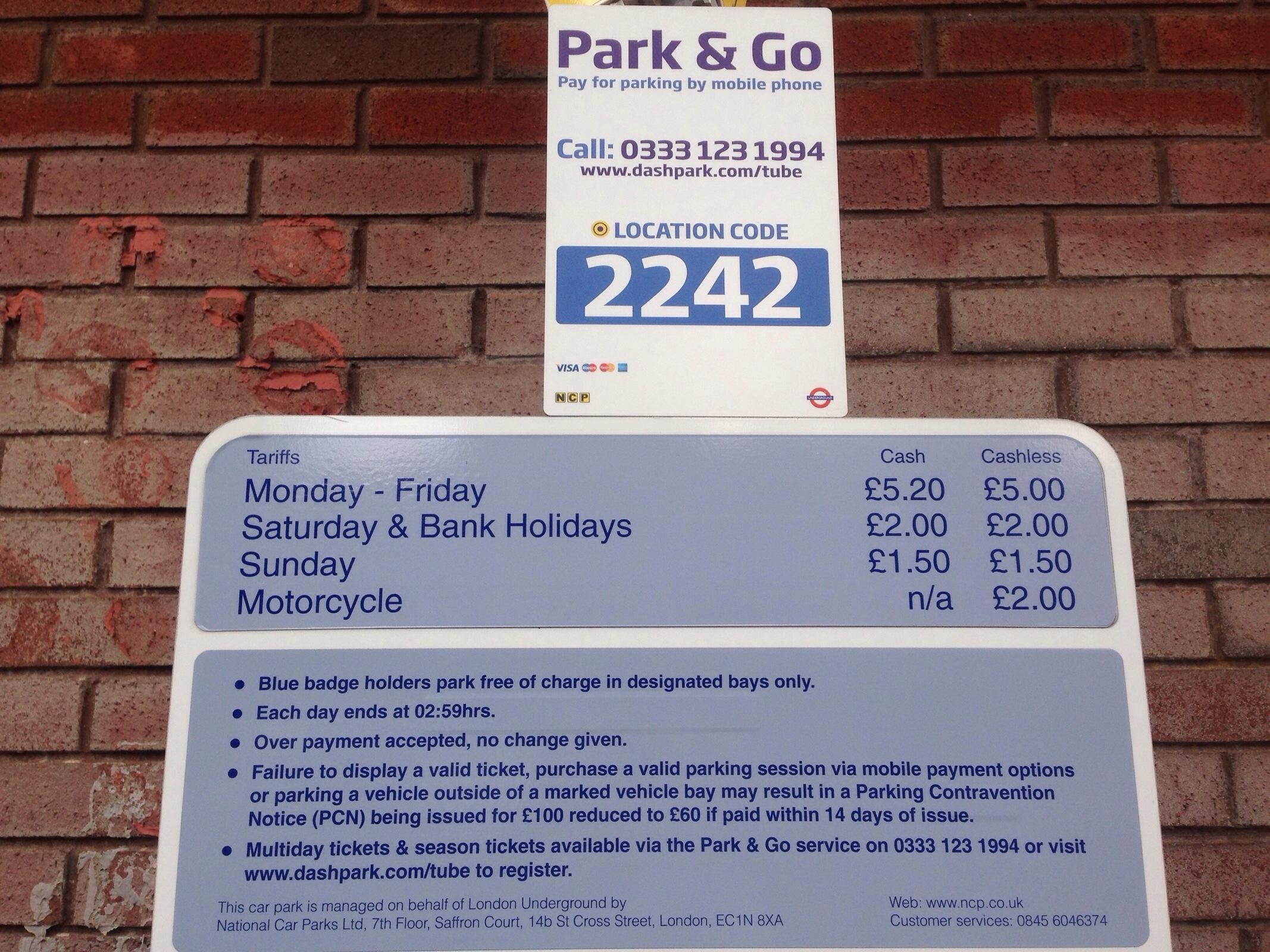 Finchley Central Station Car Park Parking in London ParkMe