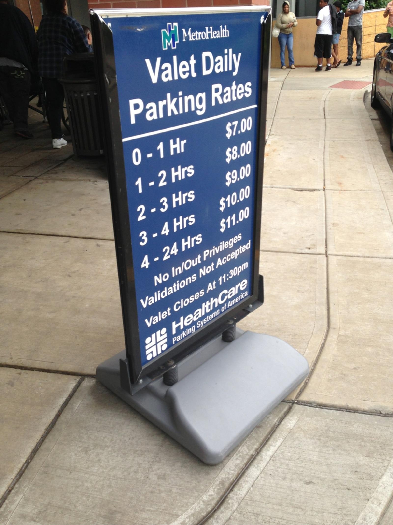 Horseshoe casino valet parking