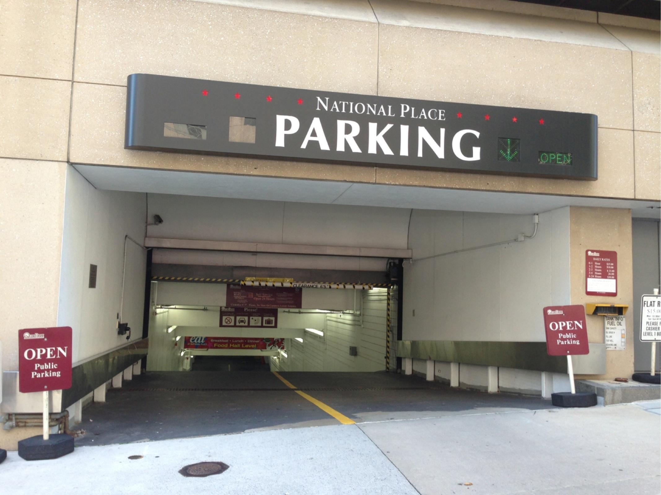 parking to visit washington dc