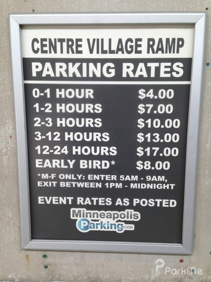 Centre Village Ramp - Parking in Minneapolis | ParkMe