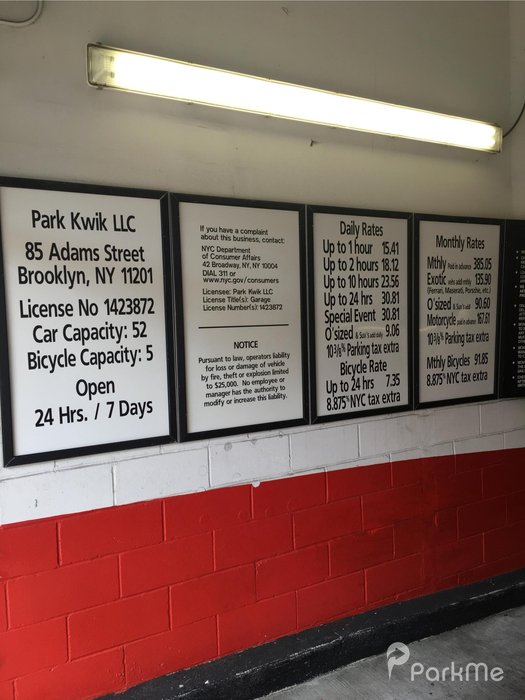 85 Adams St Garage Parking in Brooklyn ParkMe