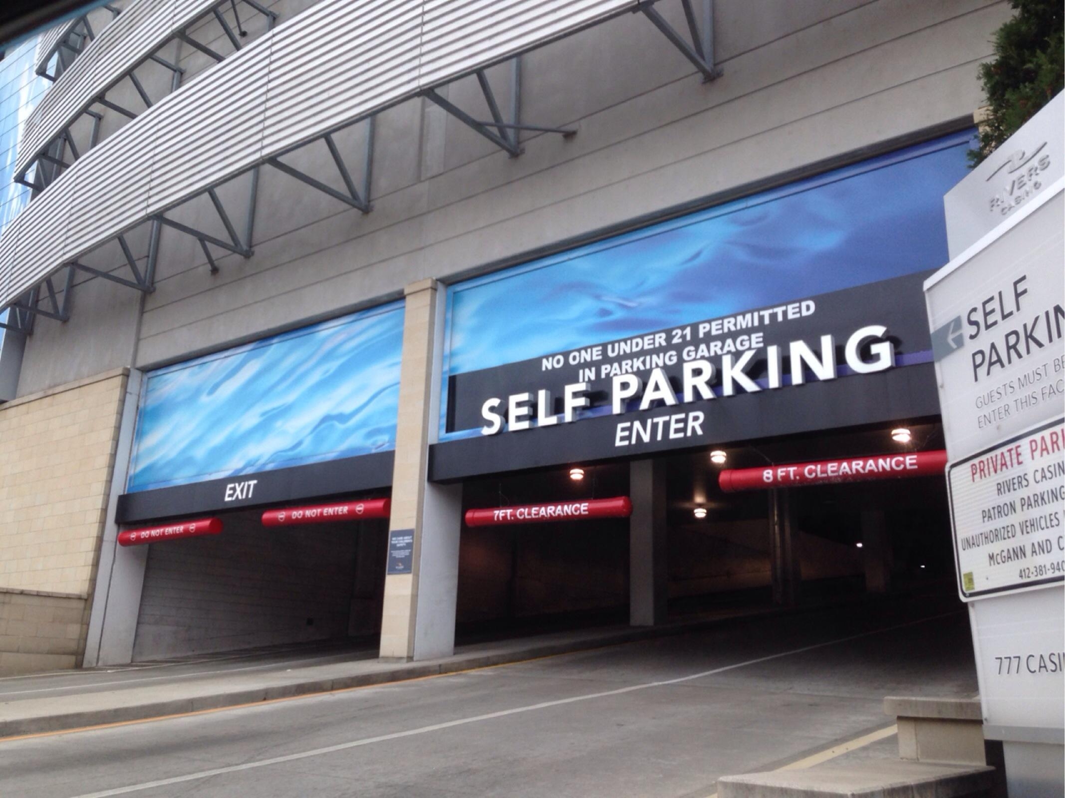 three rivers casino pittsburgh parking