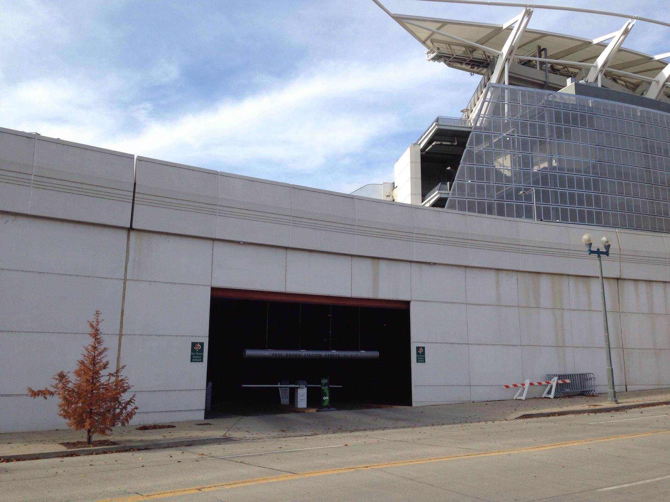 Paul Brown Stadium Garage Parking in Cincinnati ParkMe