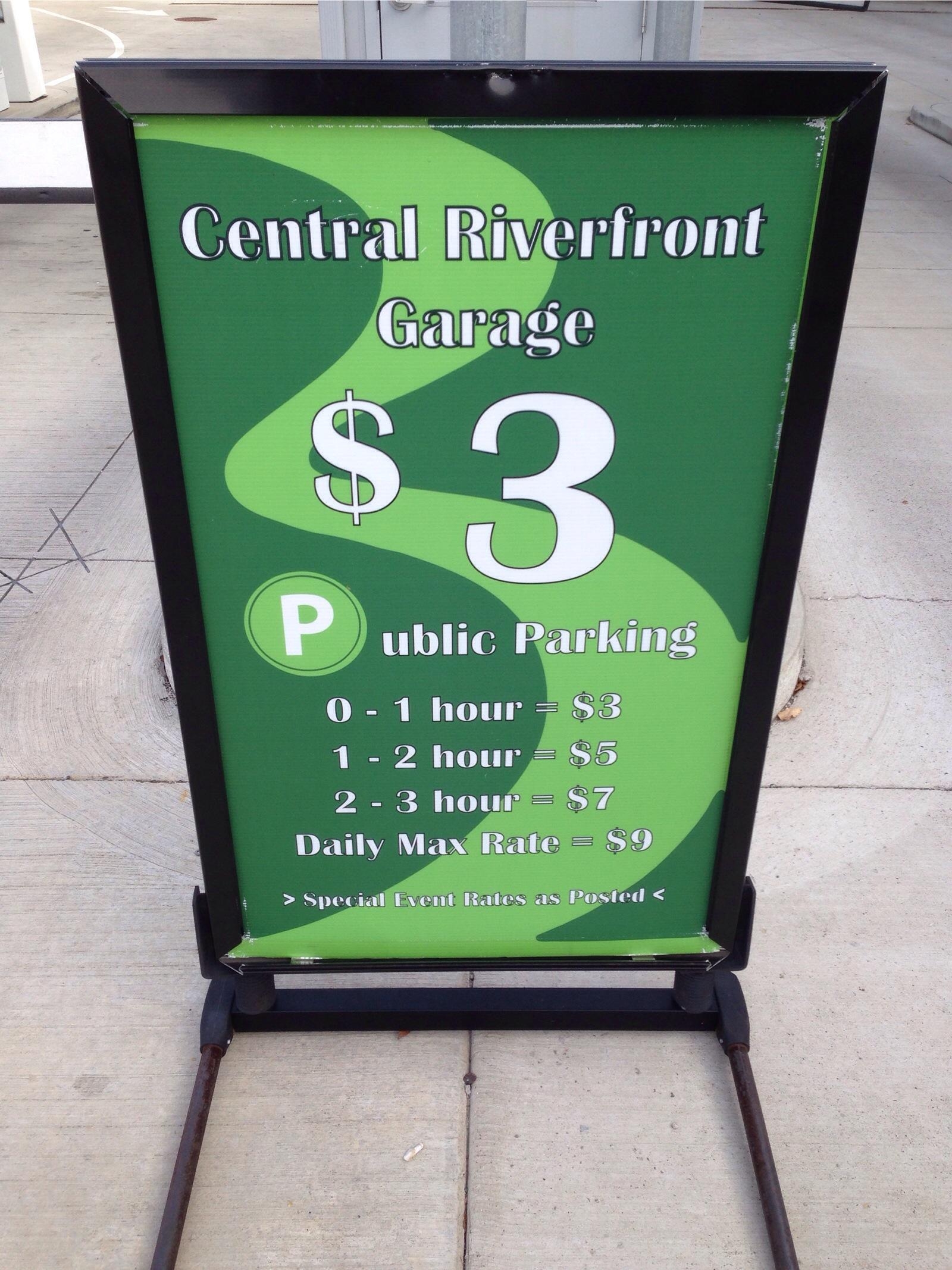 Central Riverfront Garage - Parking in Cincinnati | ParkMe