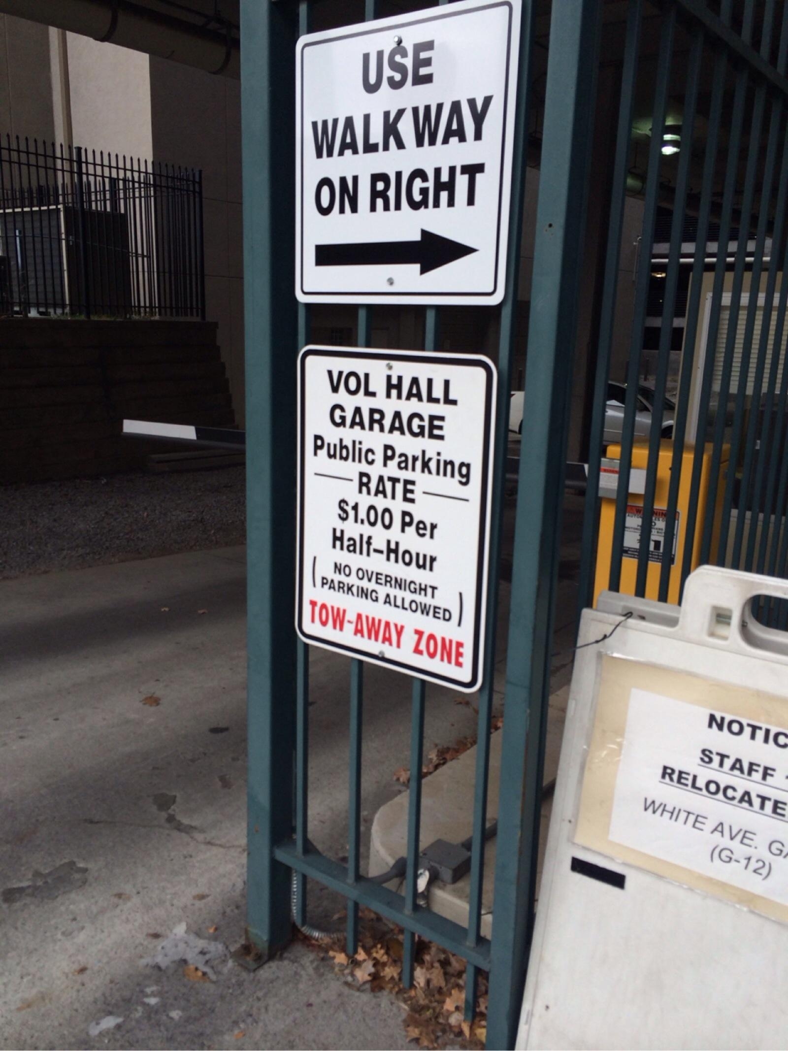 Volunteer Hall Parking In Knoxville Parkme