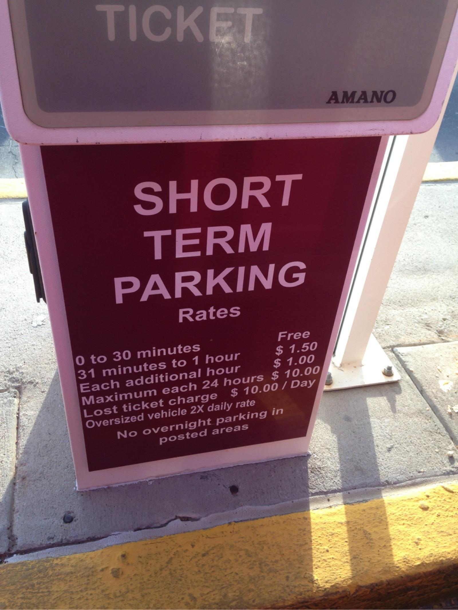 ELP Short Term Parking Parking in El Paso ParkMe