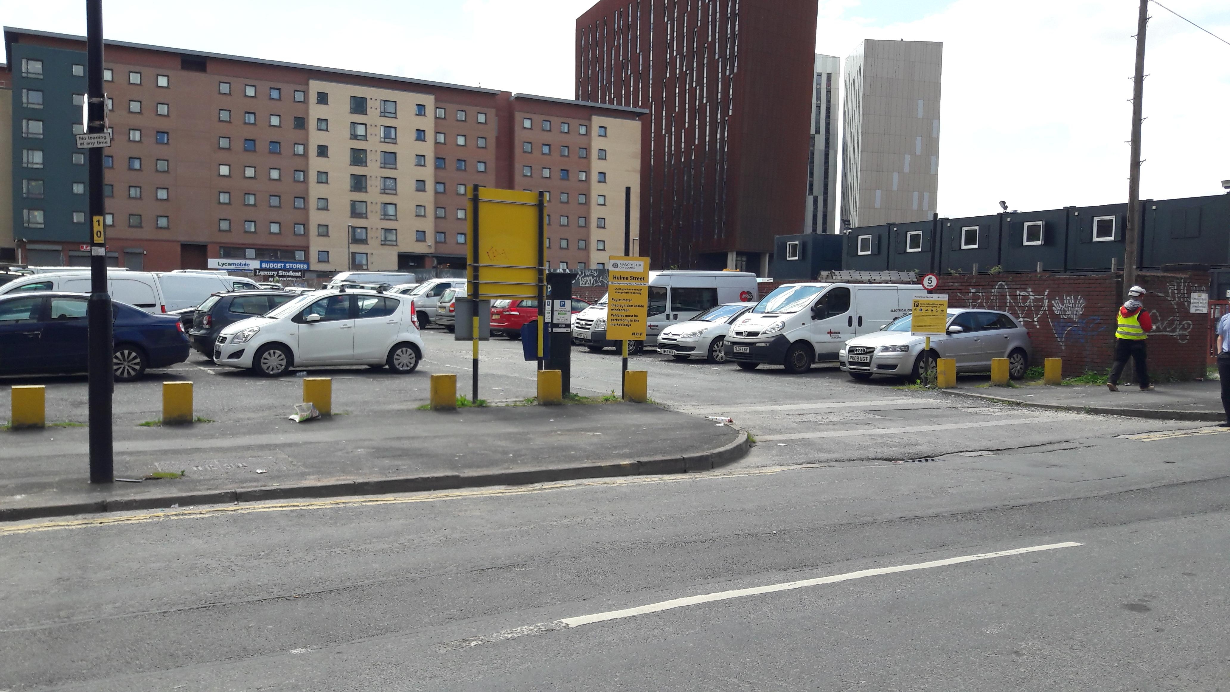 Hulme Street Car Park Parking In Manchester Parkme