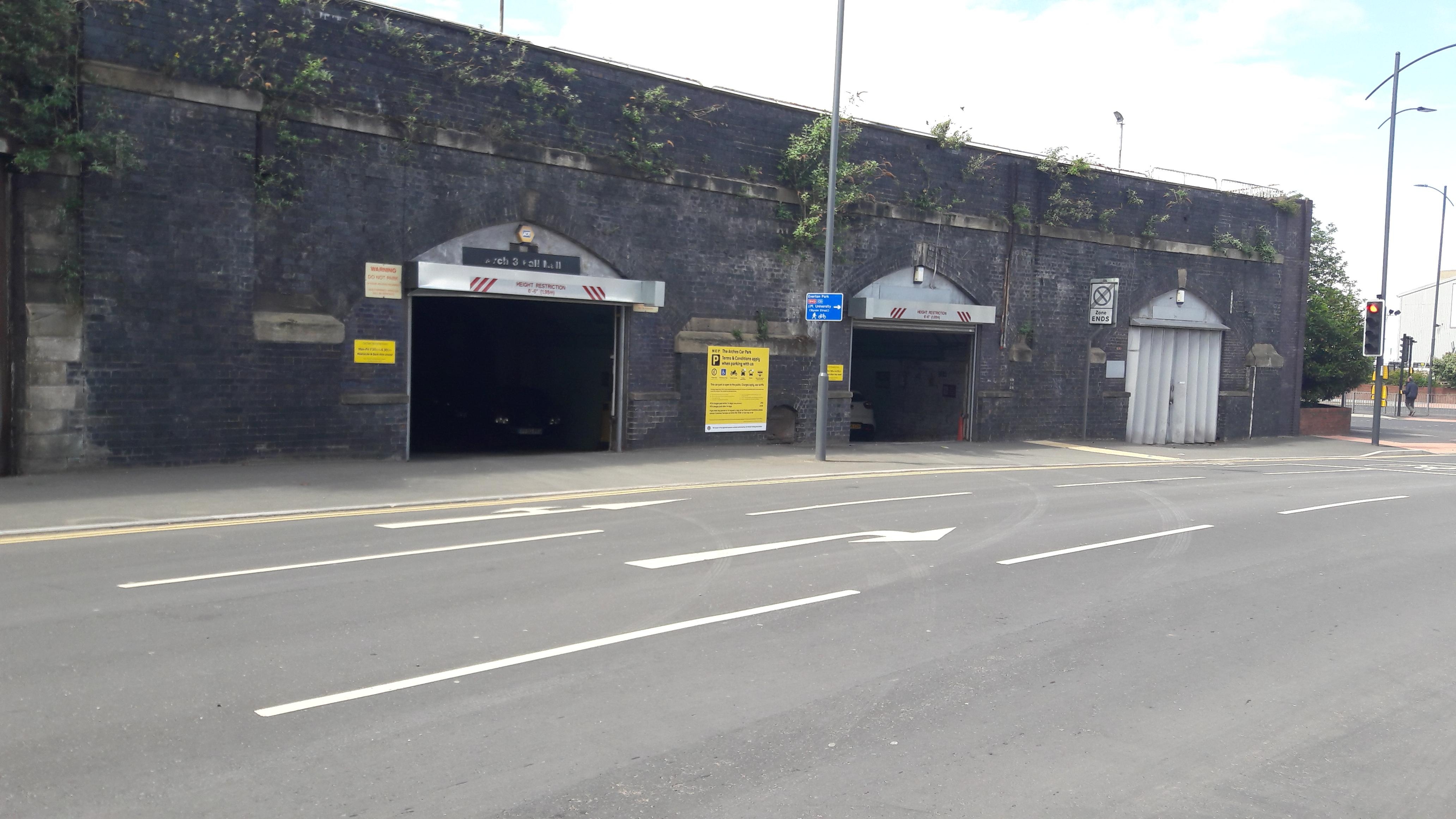 The Arches Car Park Parking in Liverpool ParkMe
