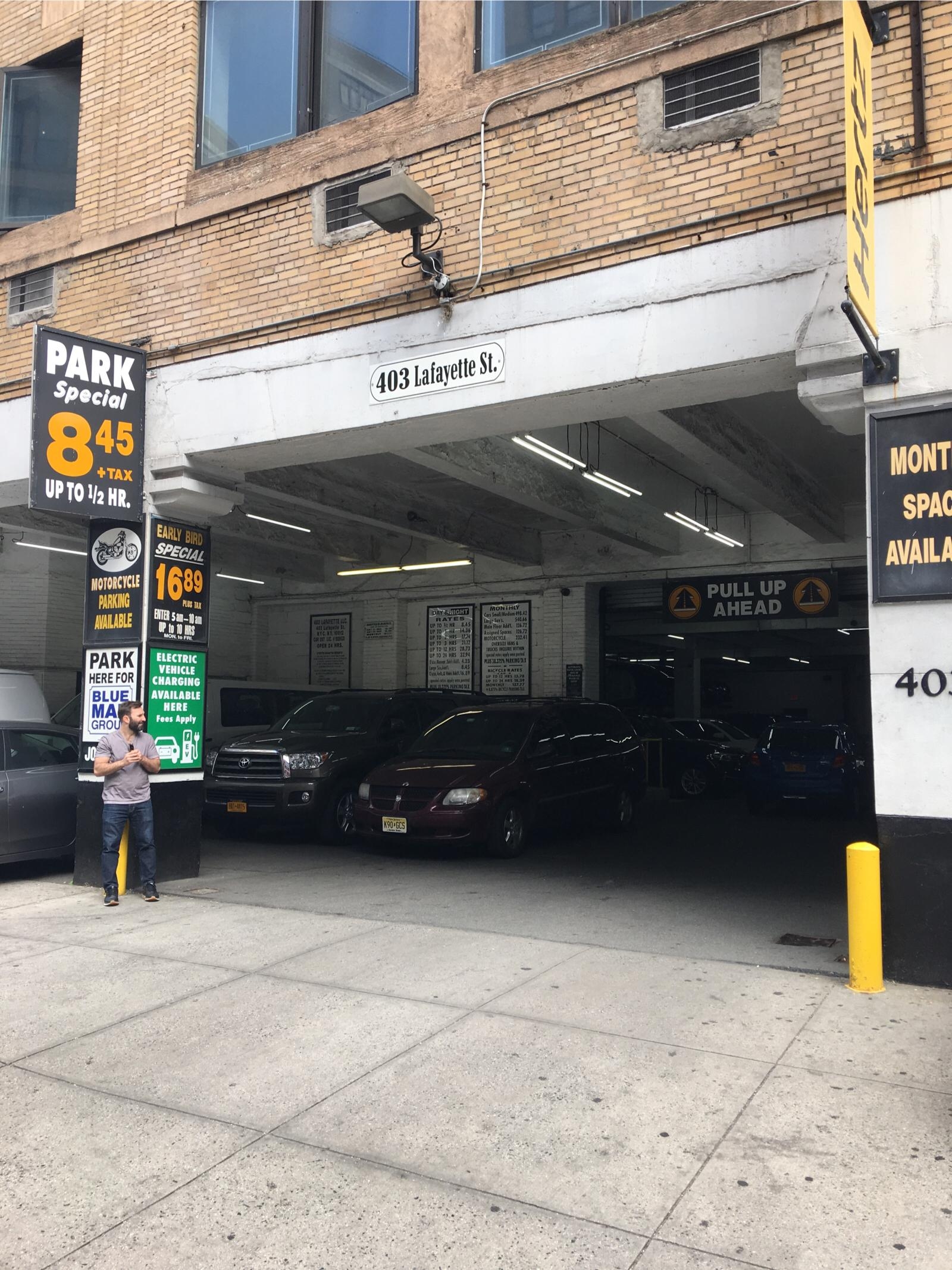 403 Lafayette St Garage Parking in New York ParkMe