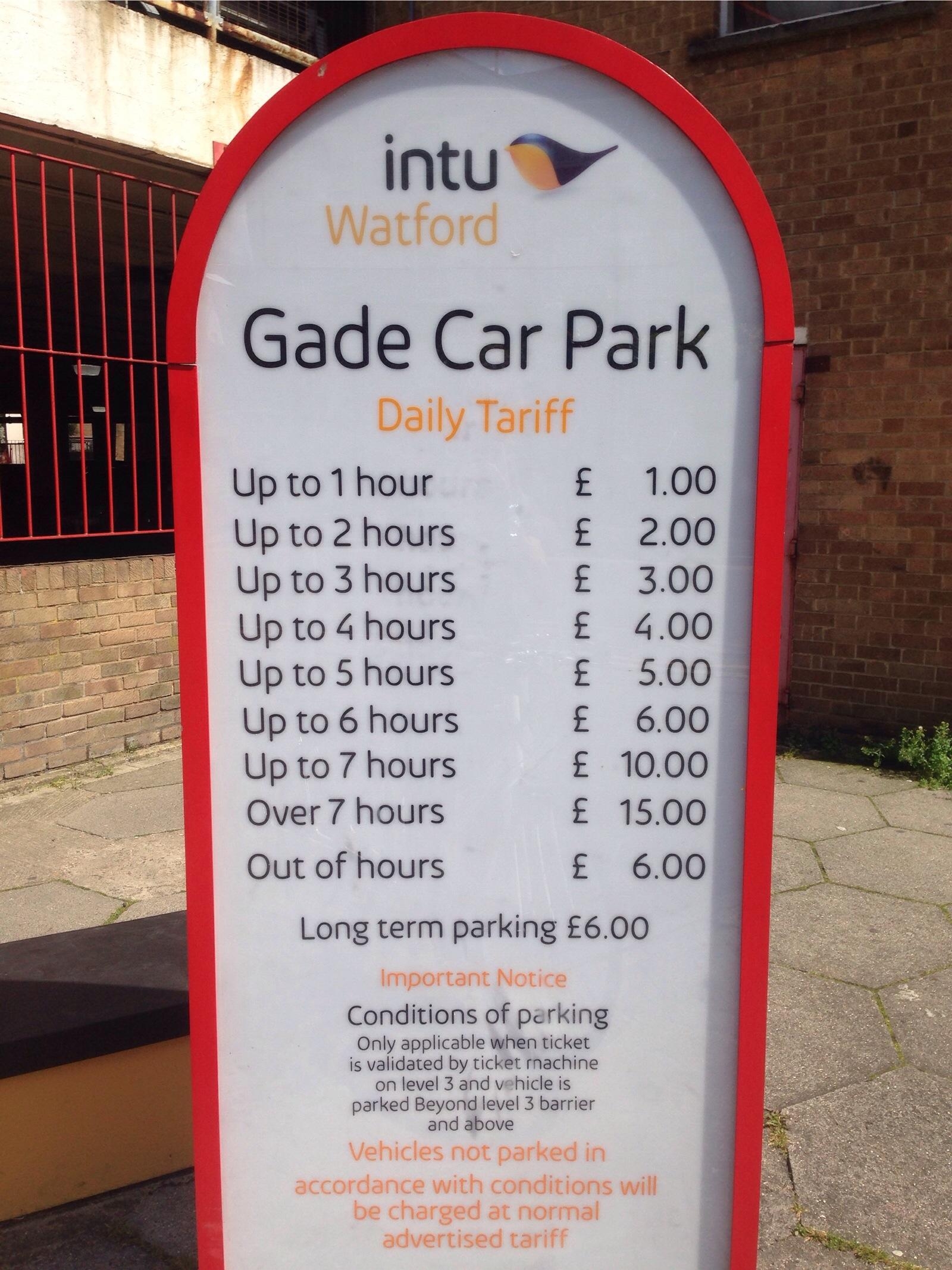 Gade Car Park - Parking in Watford | ParkMe