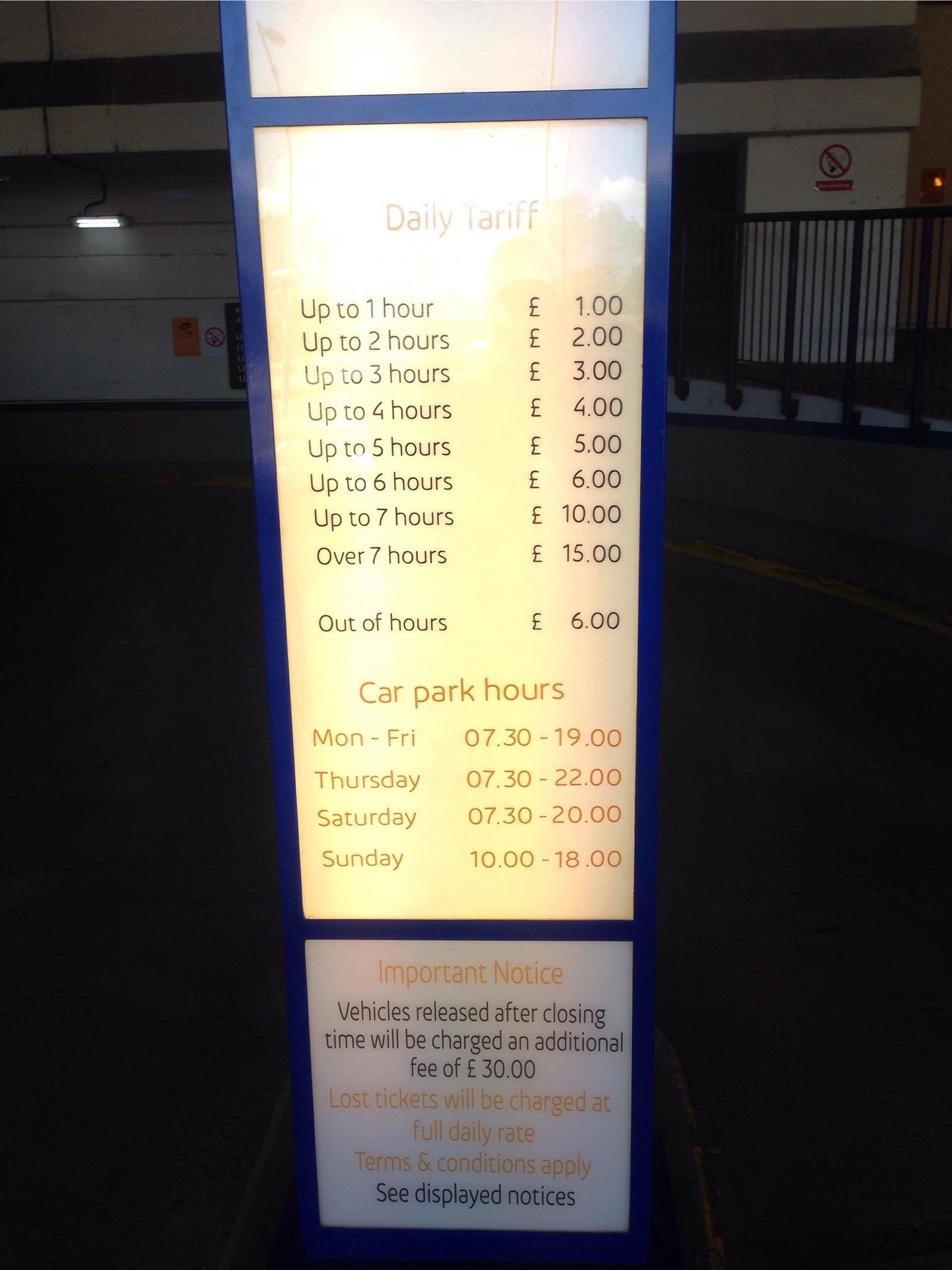 Kings Car Park Parking in Watford ParkMe