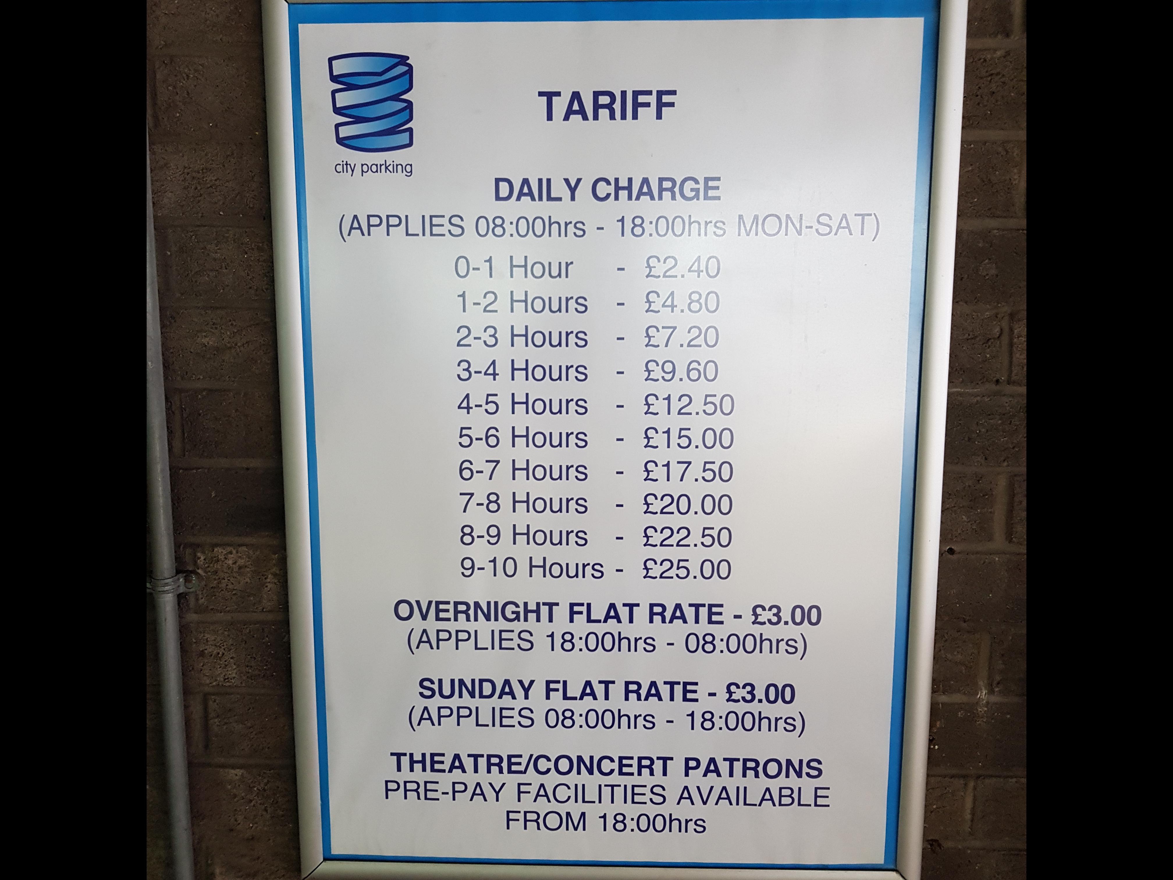 Cambridge Street Car Park Parking in Glasgow ParkMe