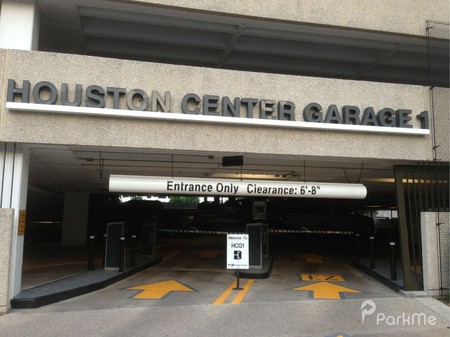houston center garage parking