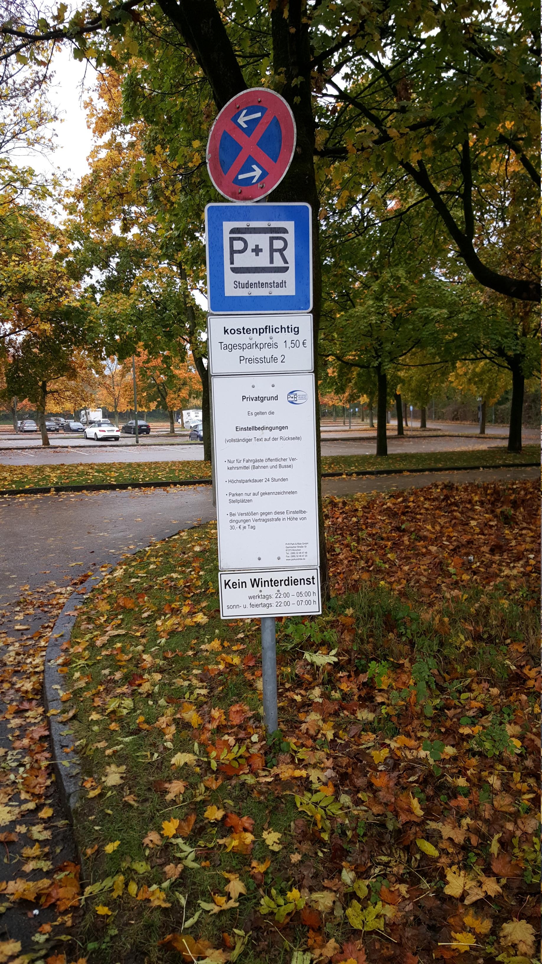 P+R Studentenstadt P+R Studentenstadt