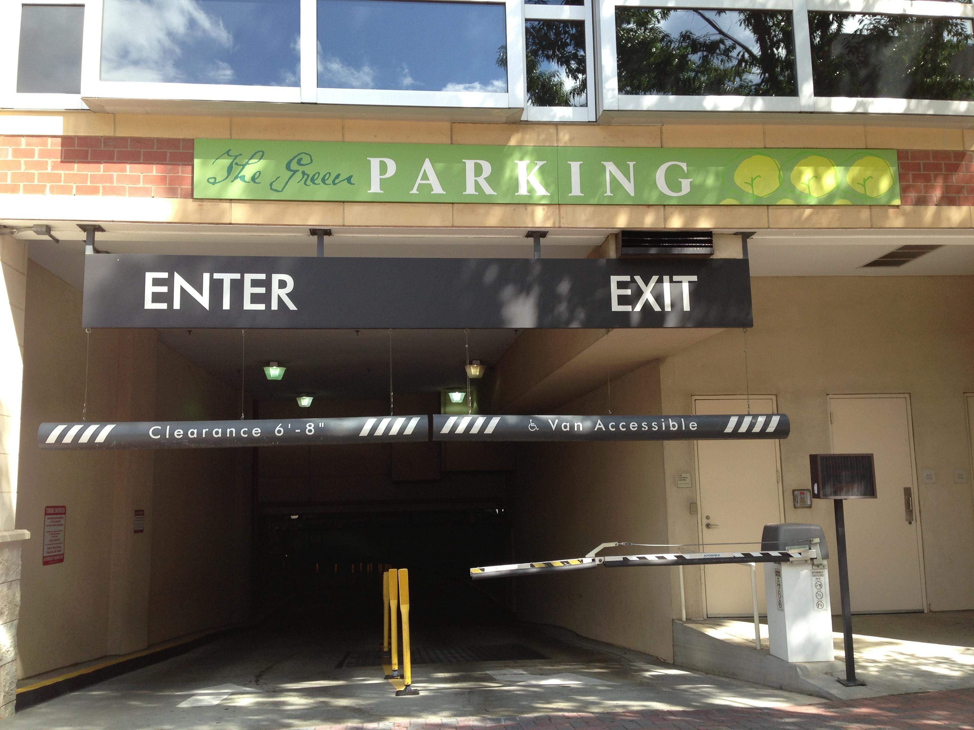 The Green Garage Parking