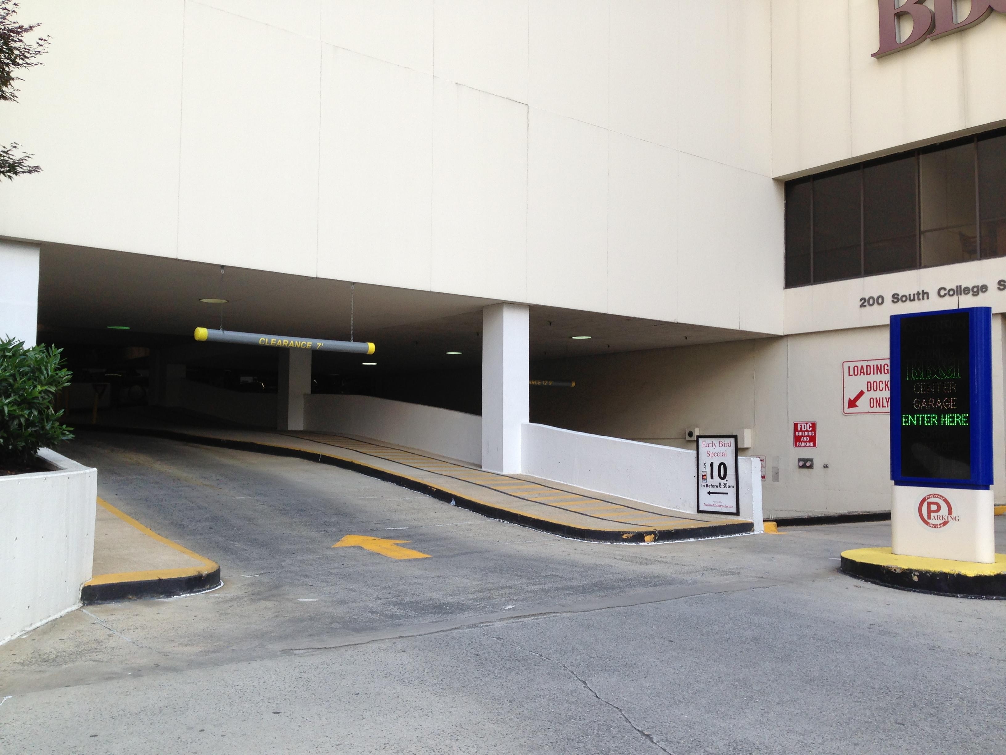 BB&T Center Parking Parking in Charlotte ParkMe