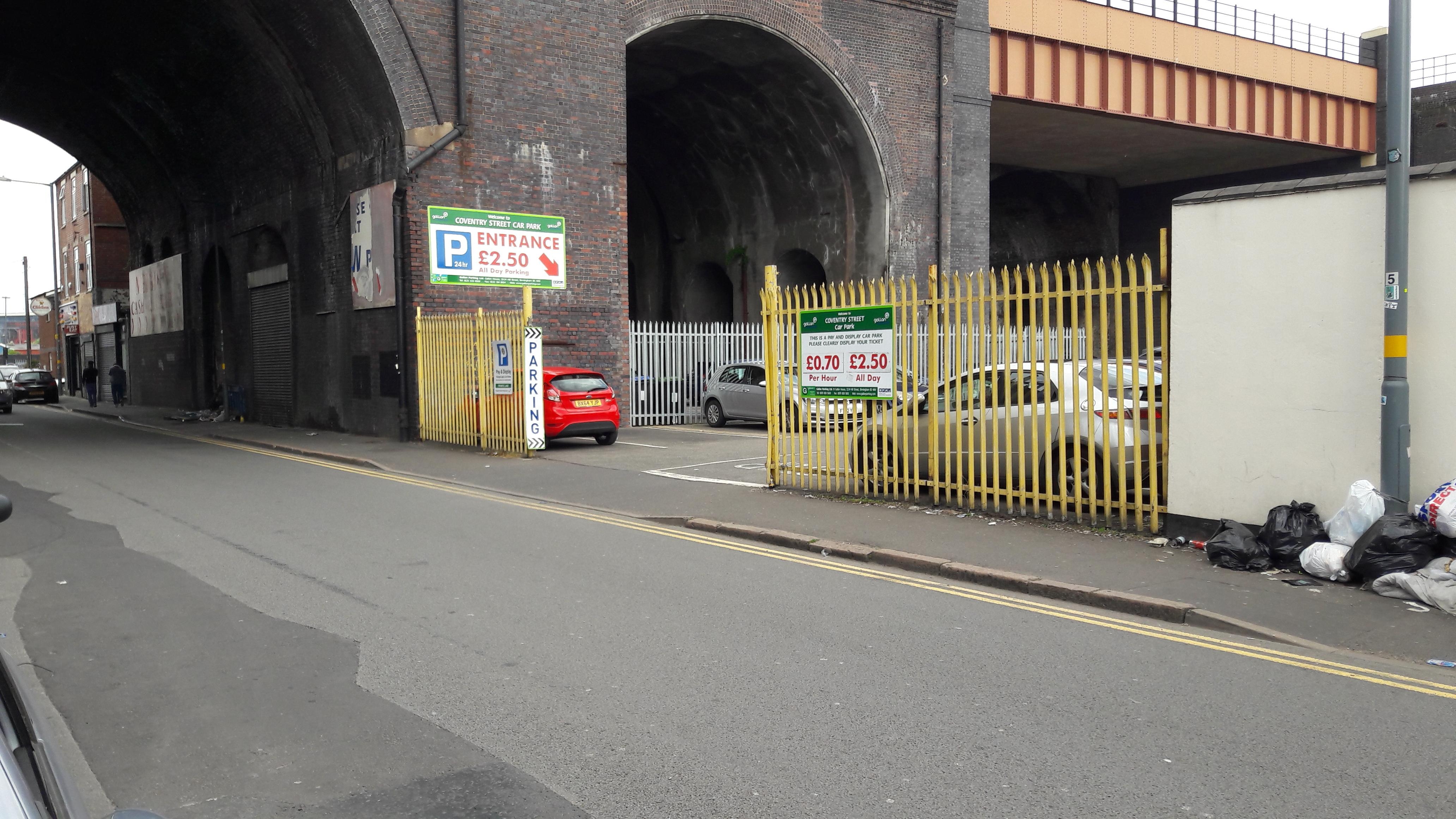 Coventry Street Car Park Parking in Birmingham ParkMe