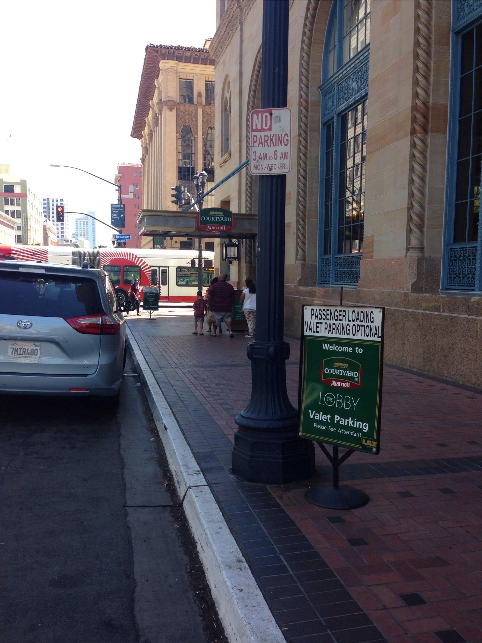 Courtyard San Diego Downtown Parking in San Diego ParkMe