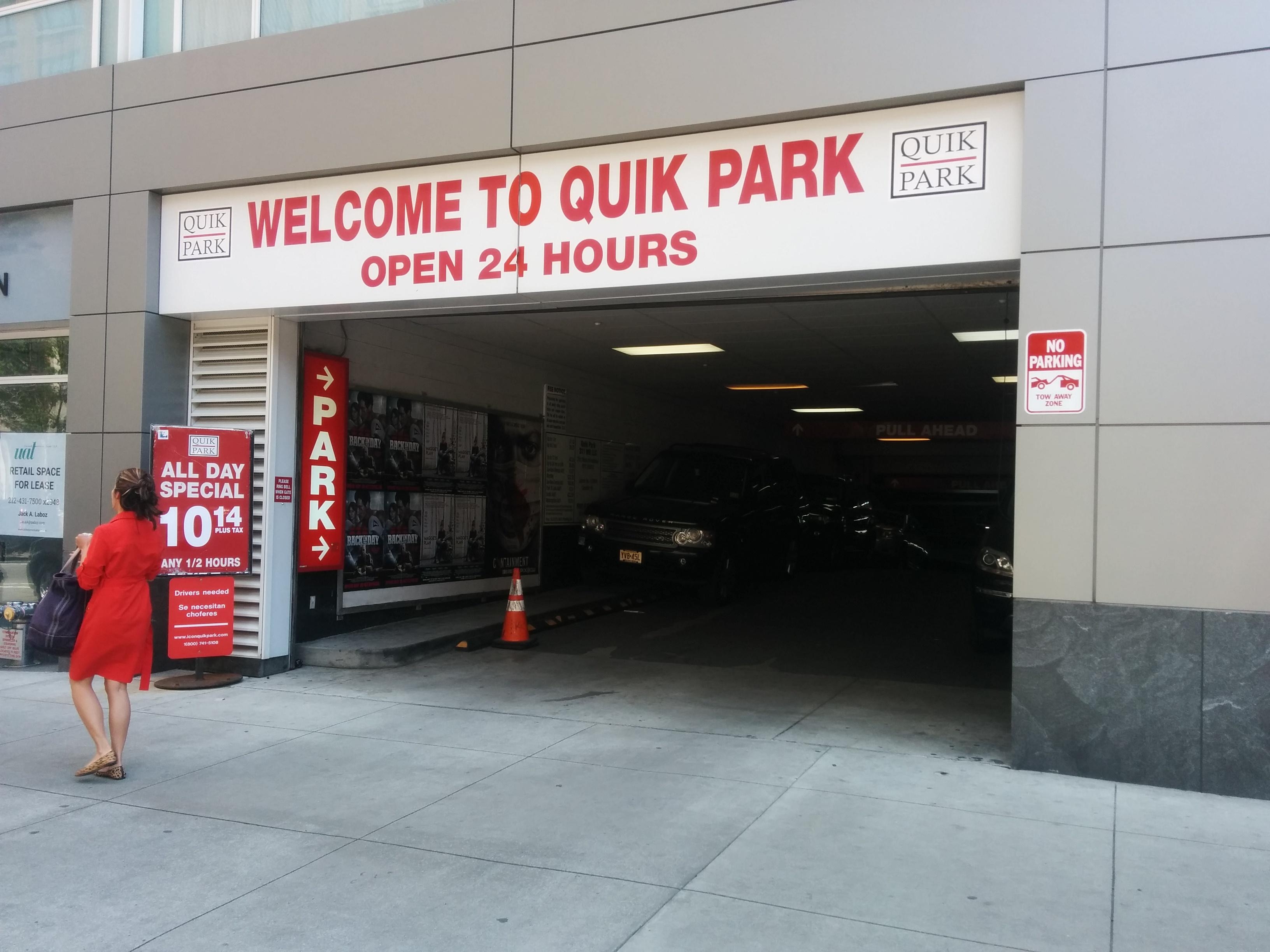 Nyc quik park coupon