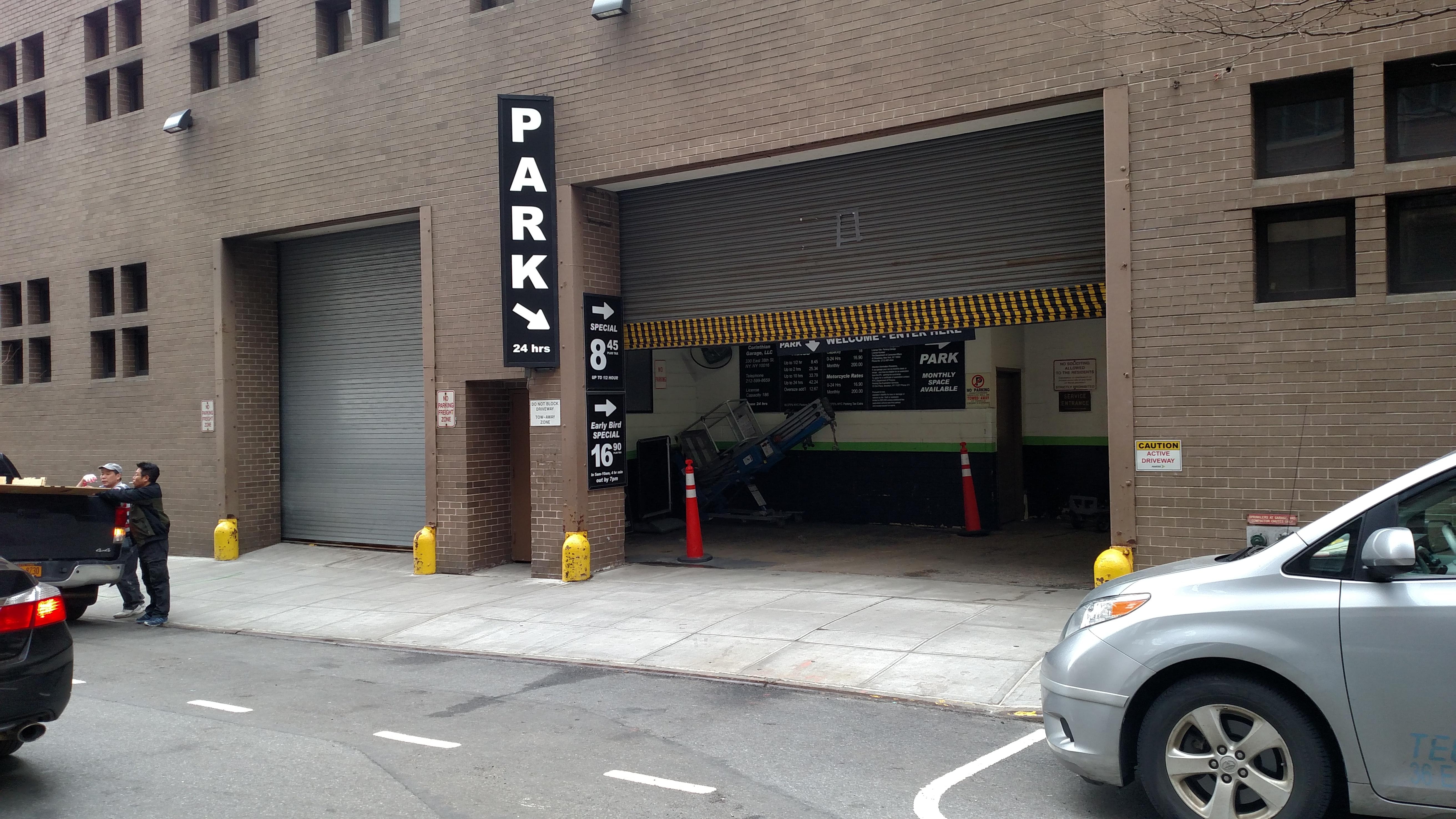 330 E 38th St Garage Parking In New York Parkme