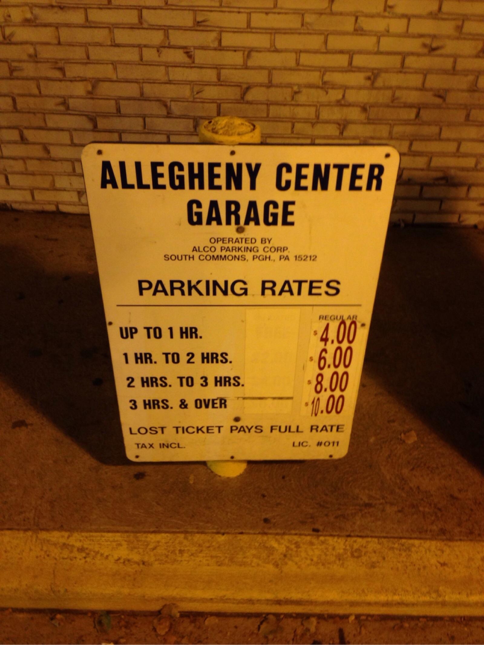 Allegheny Center Garage - Parking in Pittsburgh | ParkMe