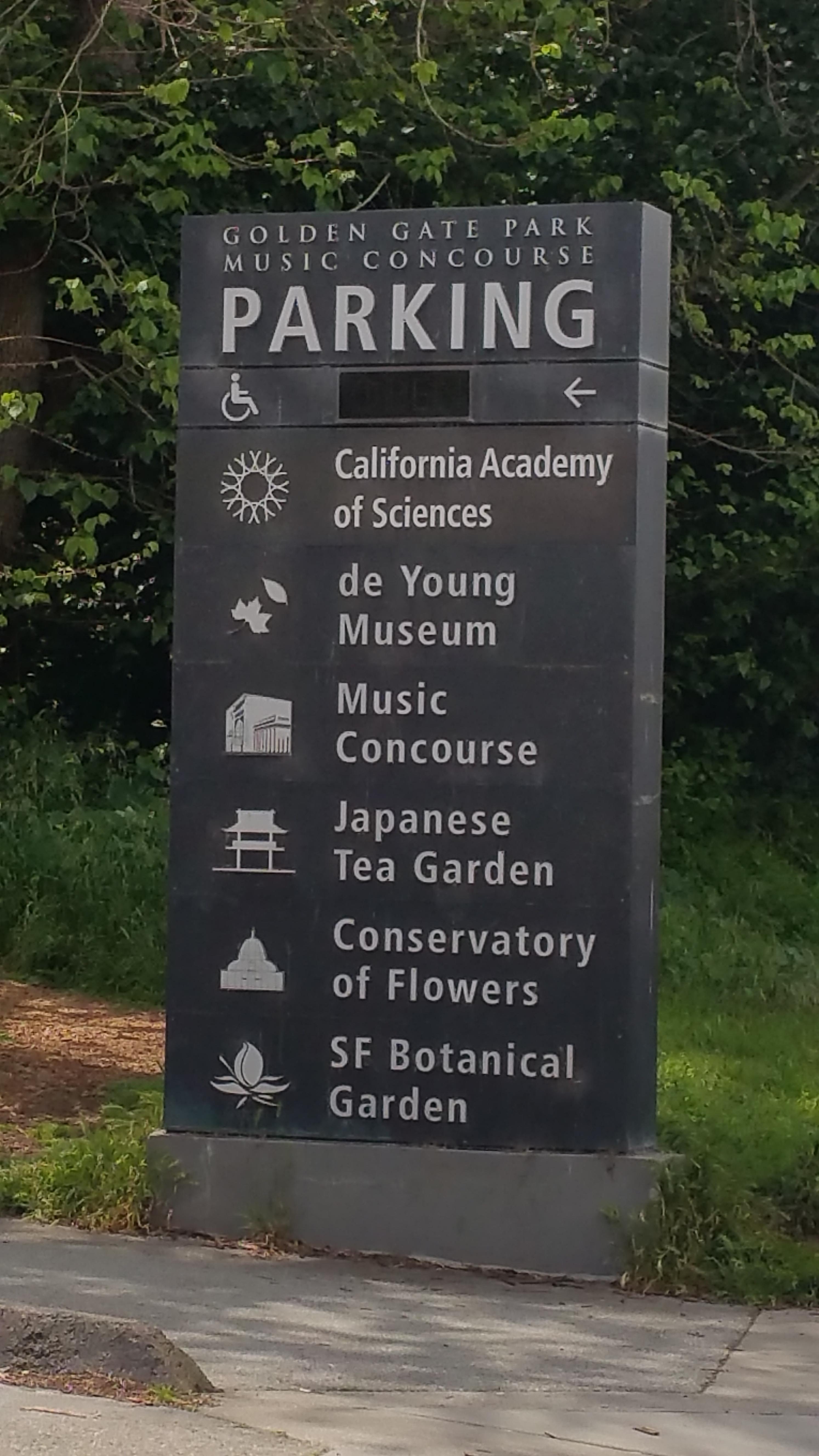 Music Concourse Parking In San Francisco Parkme