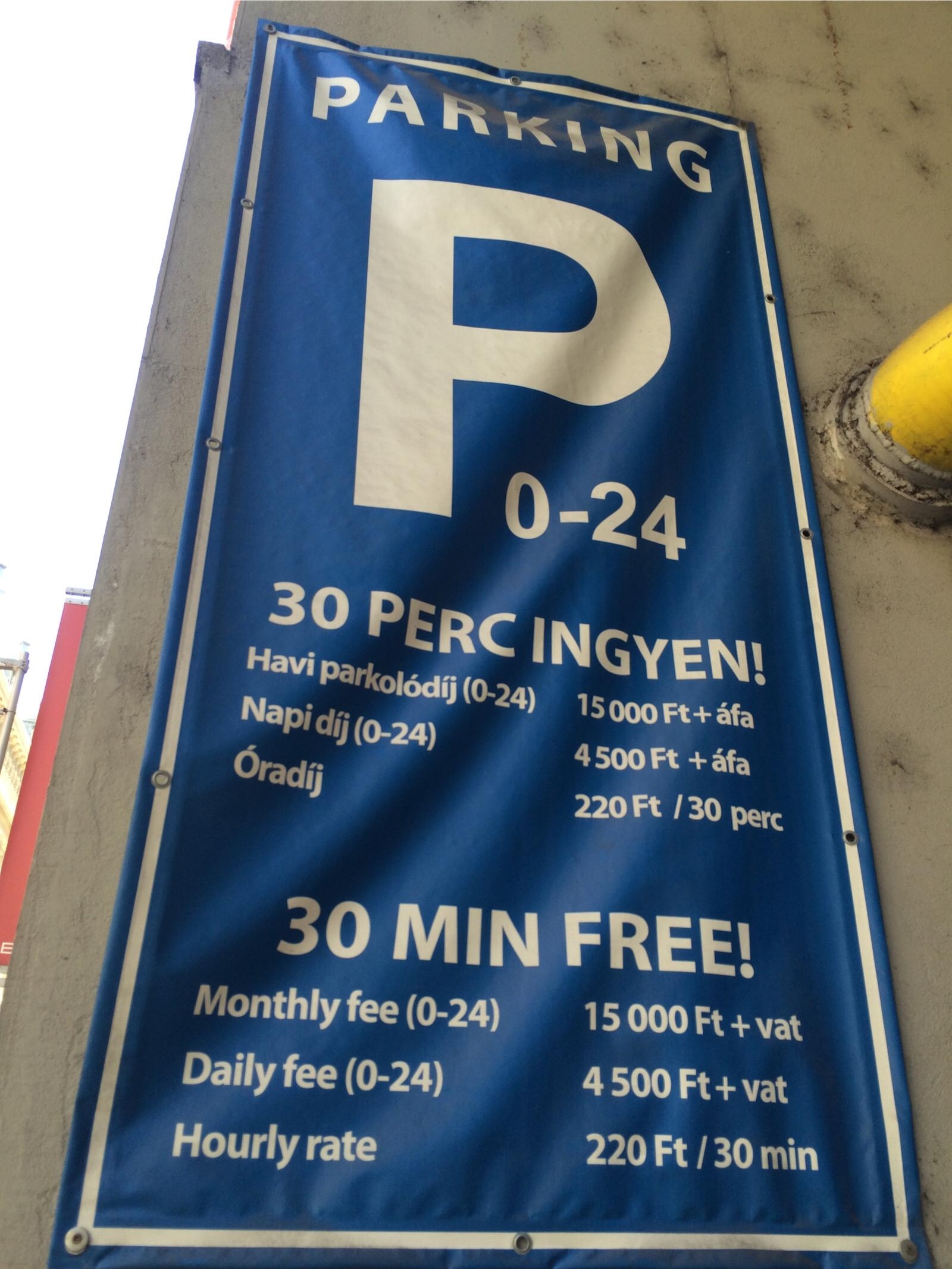New York Palace Parking - Parking in Budapest | ParkMe