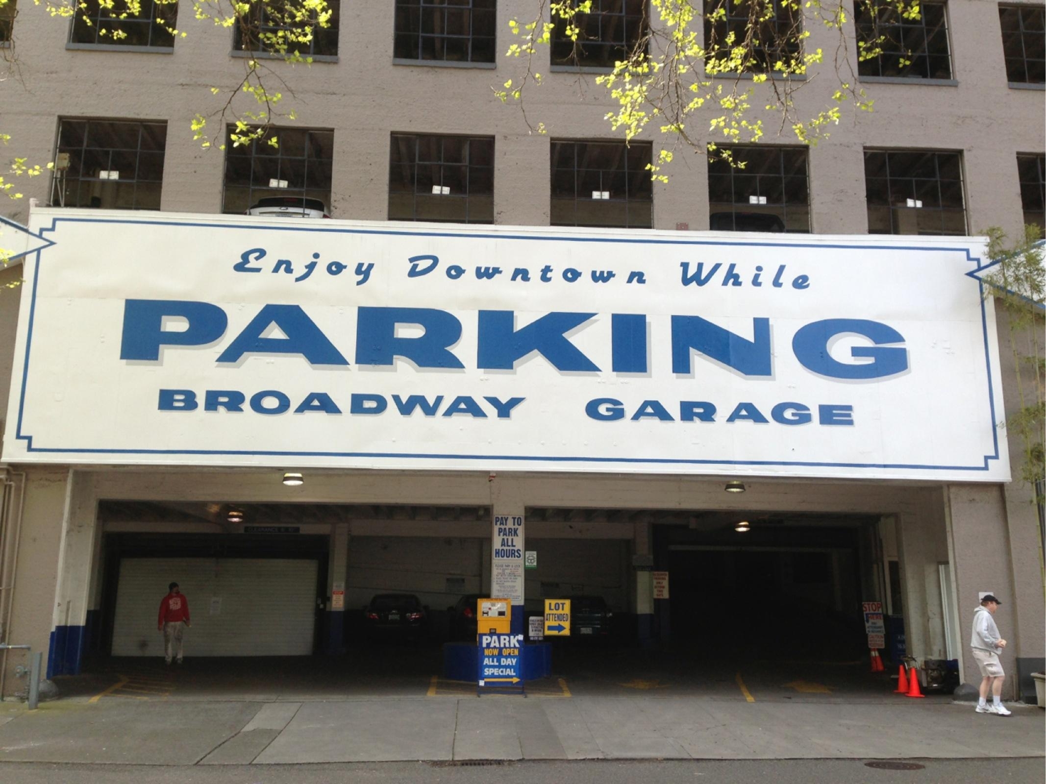 Broadway Garage Parking in Portland ParkMe