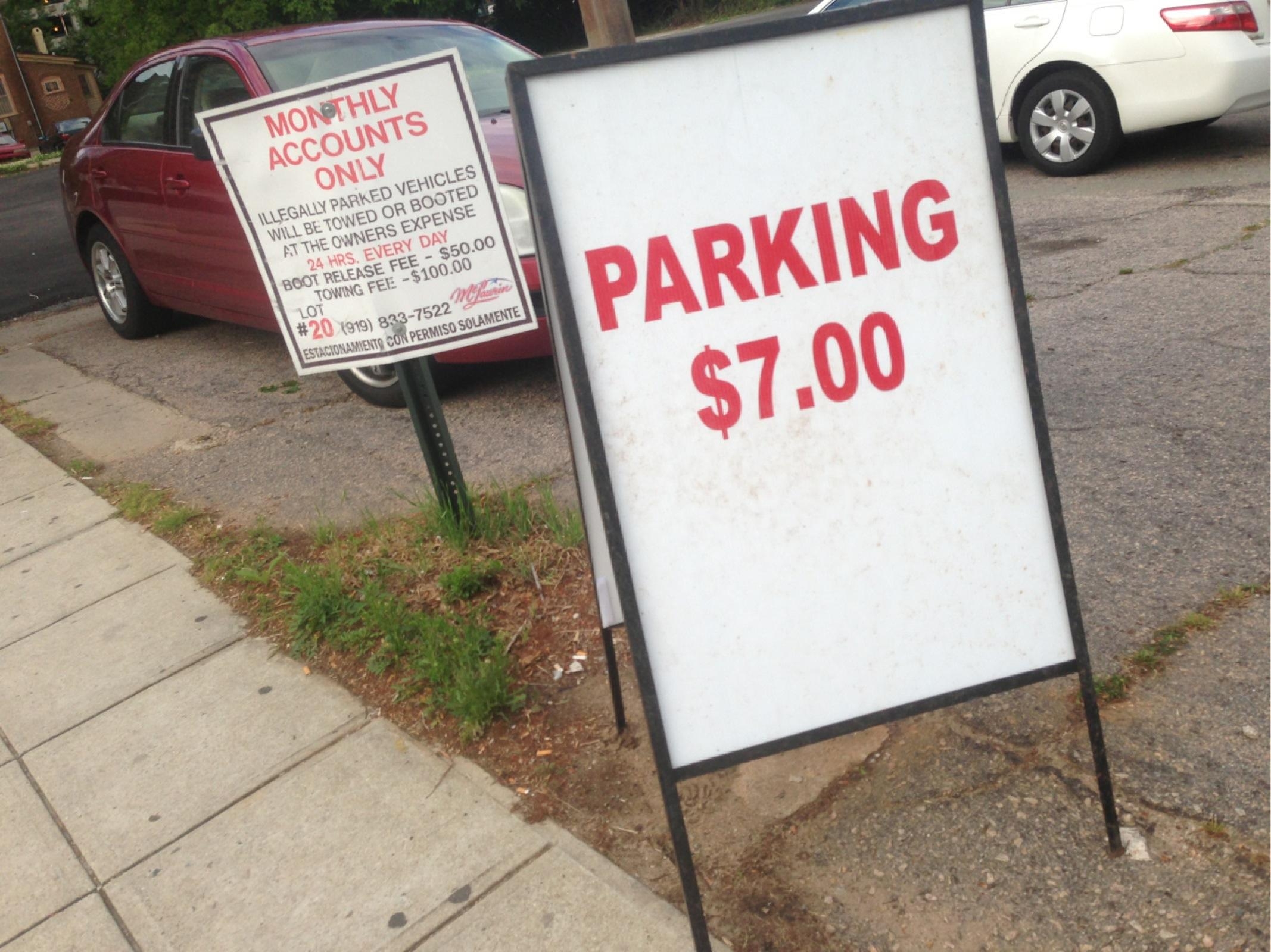 Lenoir Street Parking Lot Parking in Raleigh ParkMe