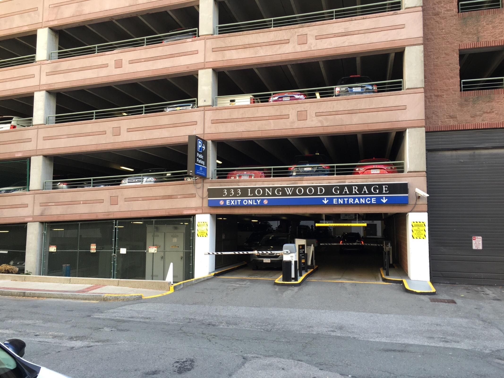 333 Longwood Garage - Parking in Boston | ParkMe
