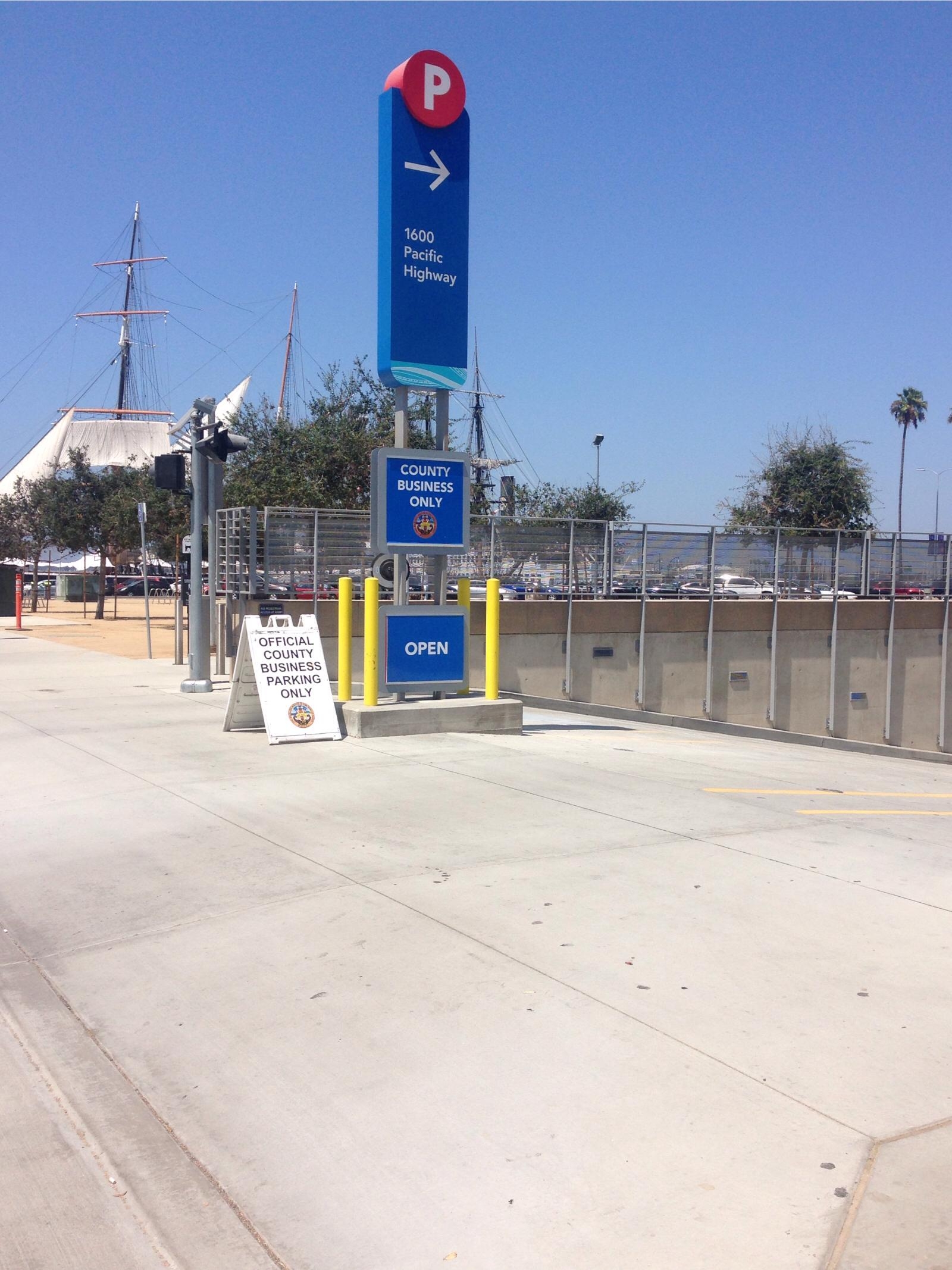 1600 Pacific Hwy Garage Parking in San Diego ParkMe