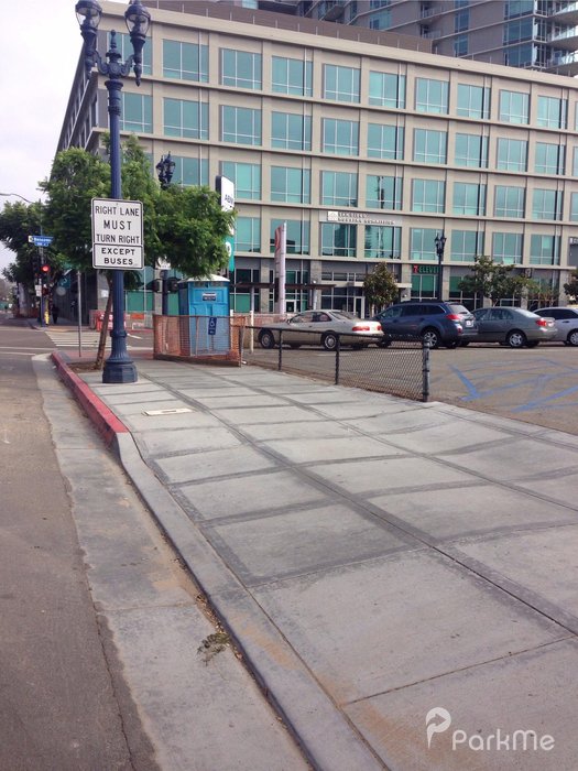 Lot 1017 Parking in San Diego ParkMe