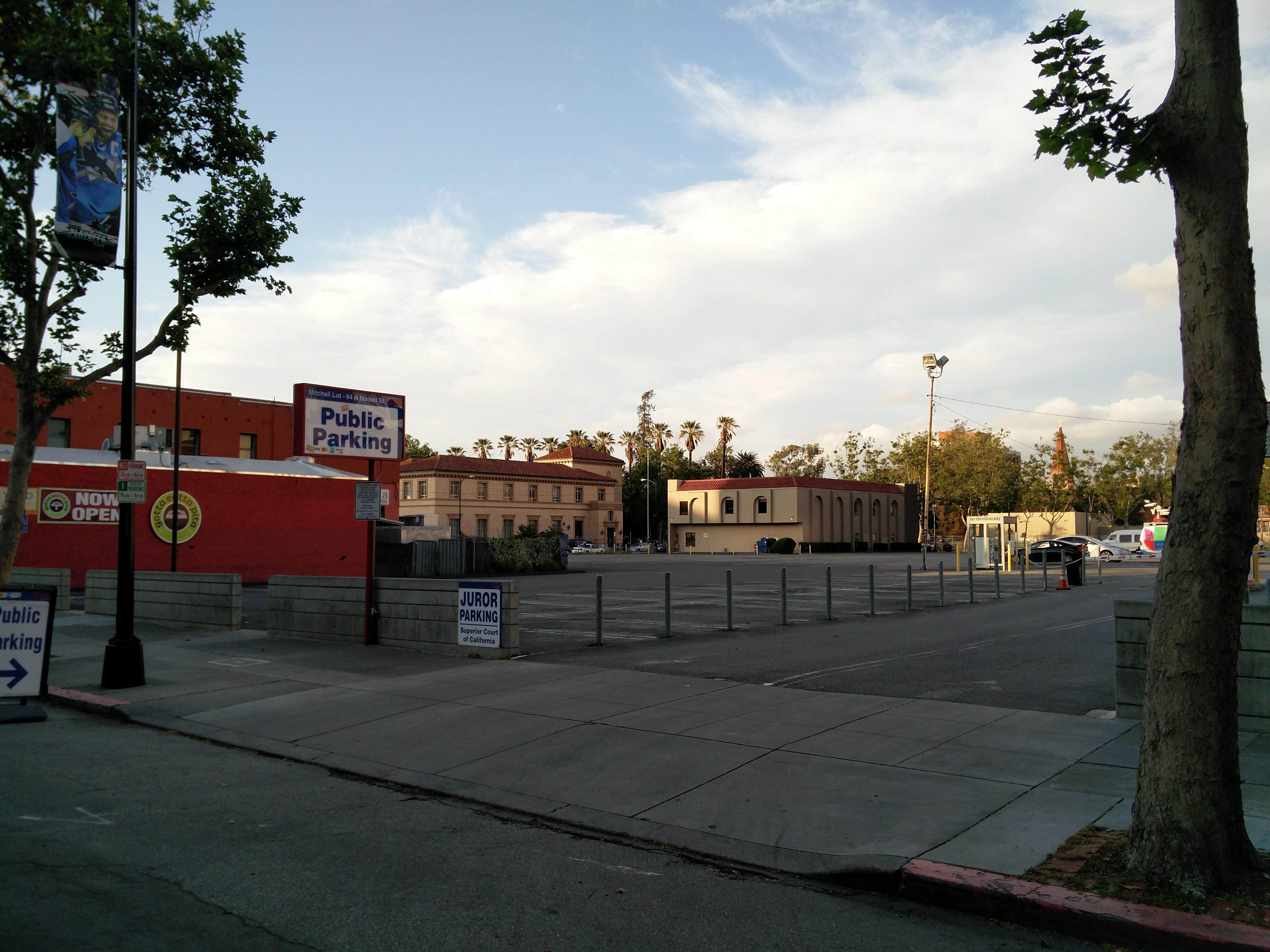 Mitchell Lot Parking in San Jose ParkMe