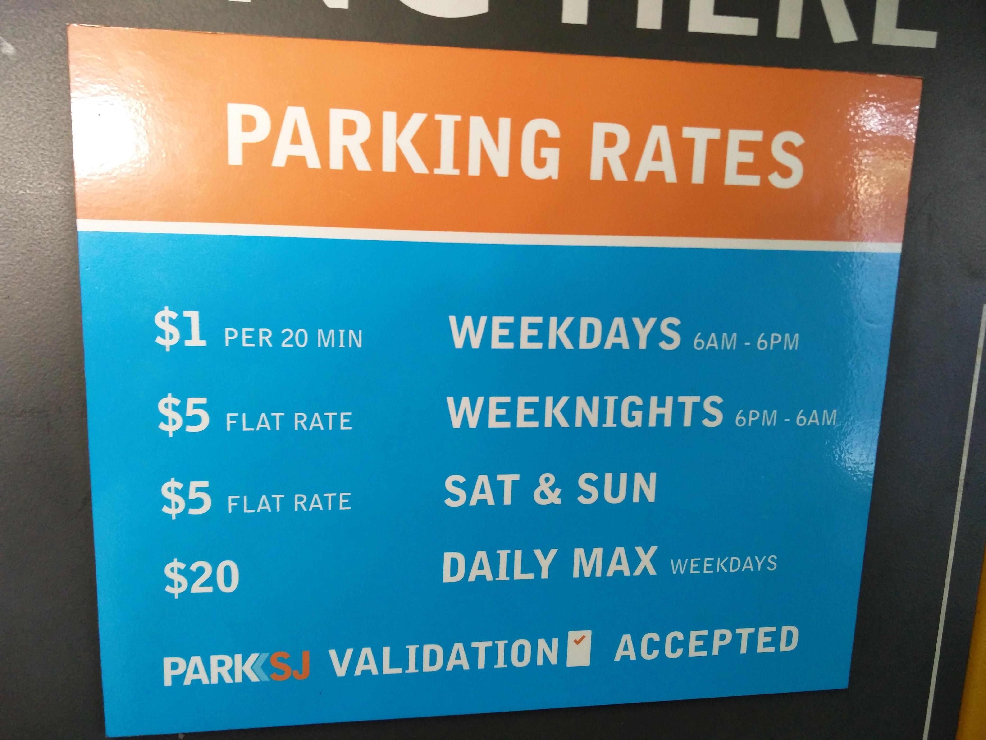 Market & San Pedro Square Garage - Parking in San Jose | ParkMe