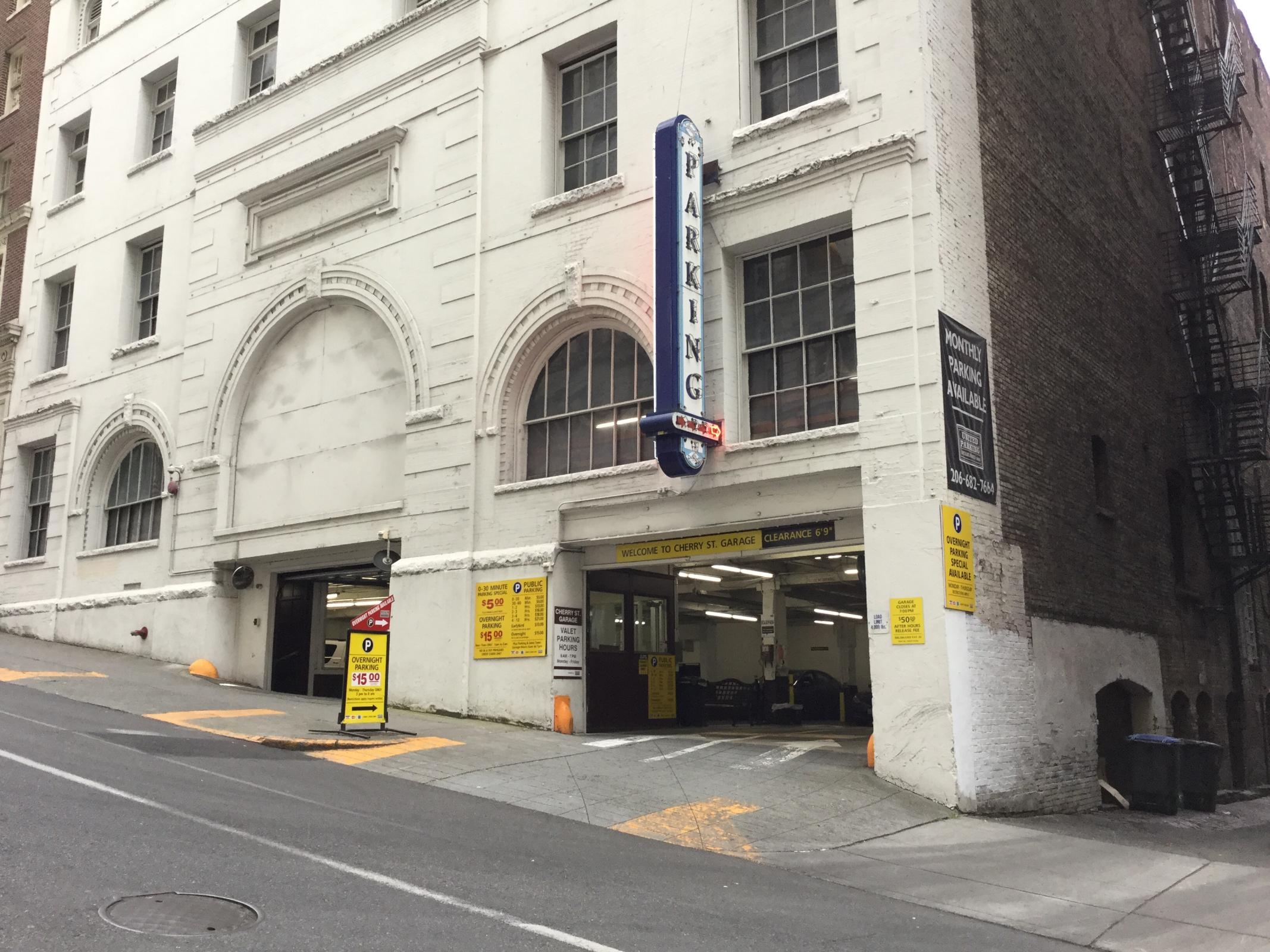 Cherry Street Garage Parking in Seattle ParkMe