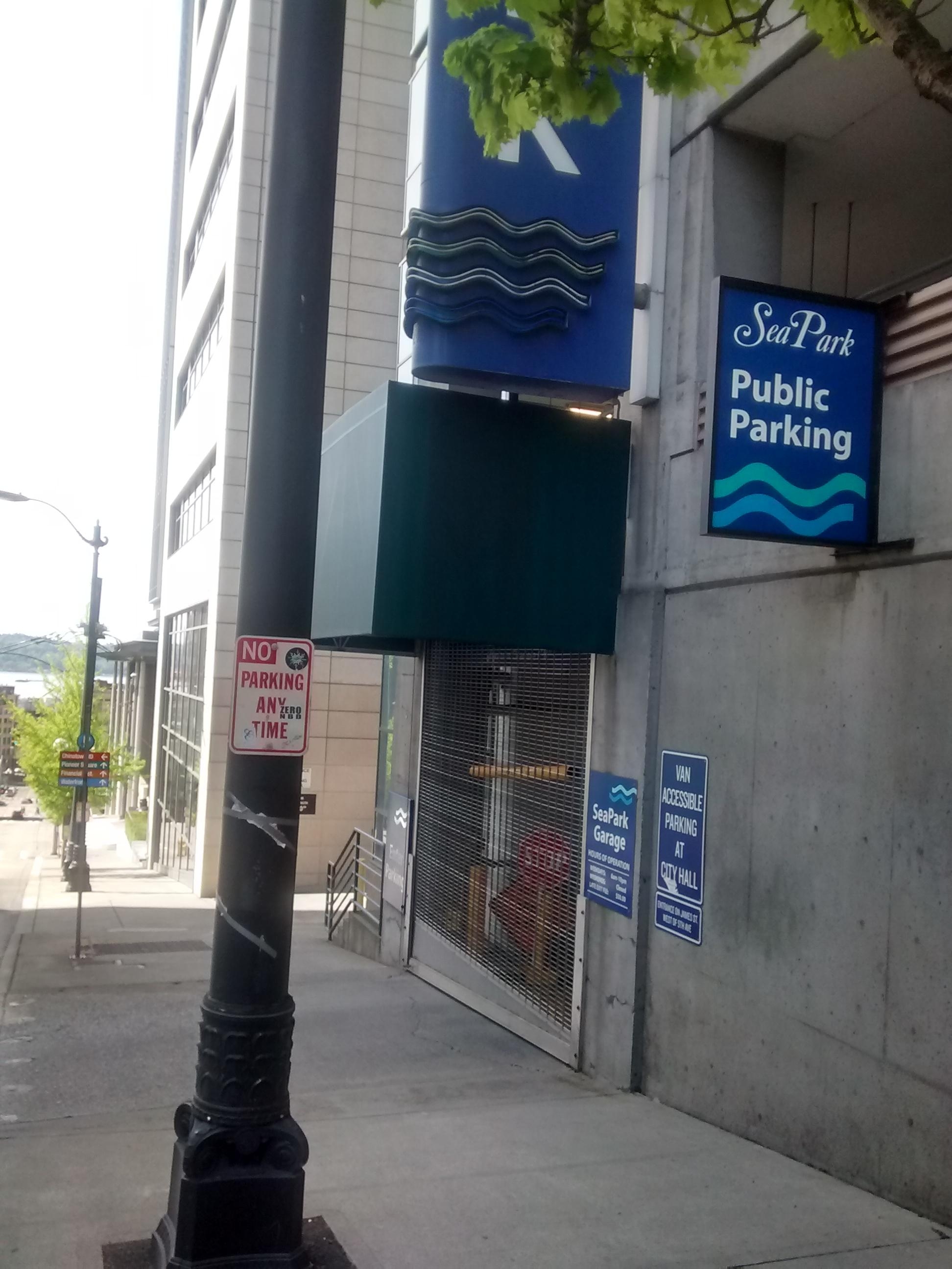 SeaPark Garage - Lot #66 - Parking in Seattle | ParkMe
